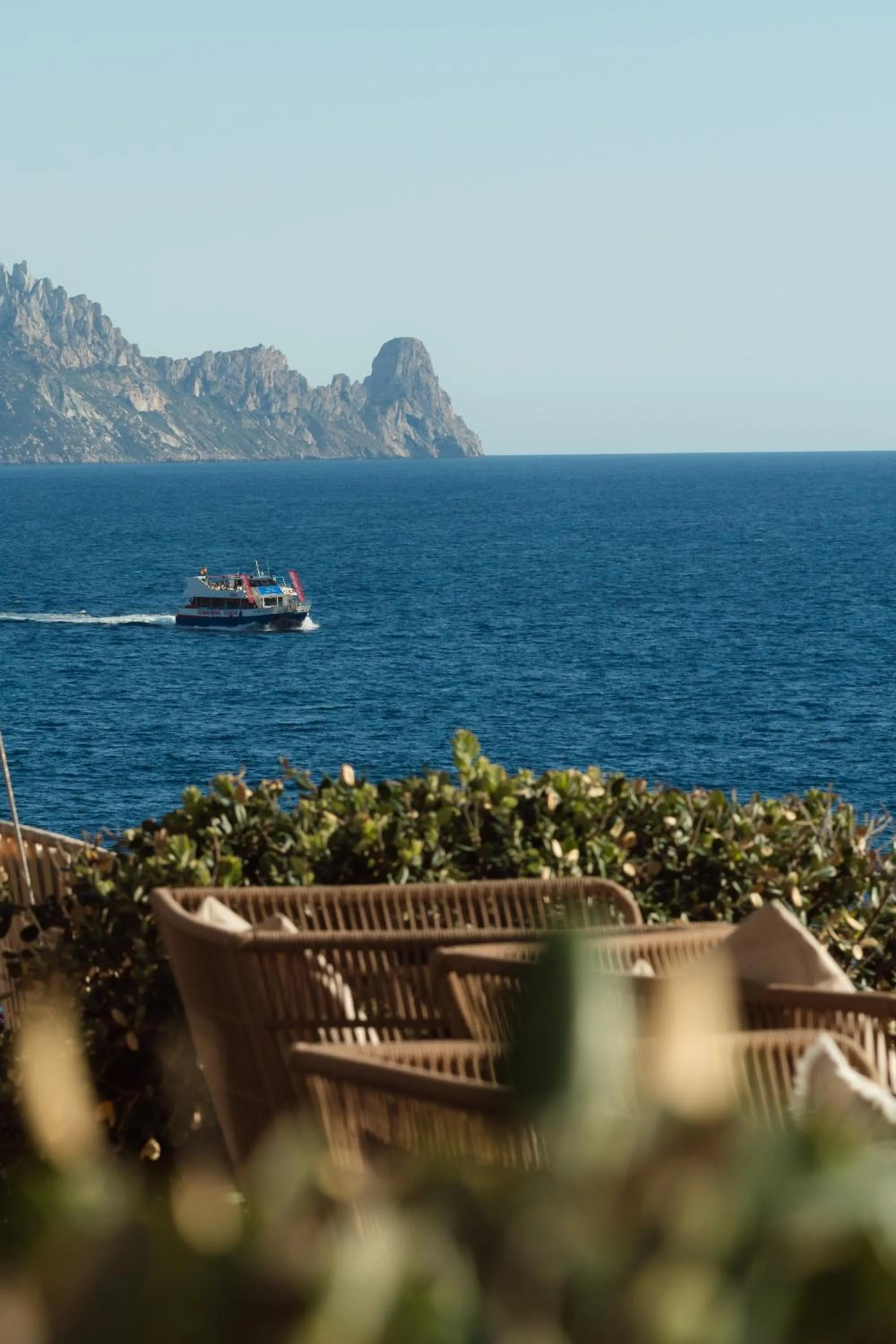 Sea view in 7Pines Resort Ibiza, part of Destination by Hyatt