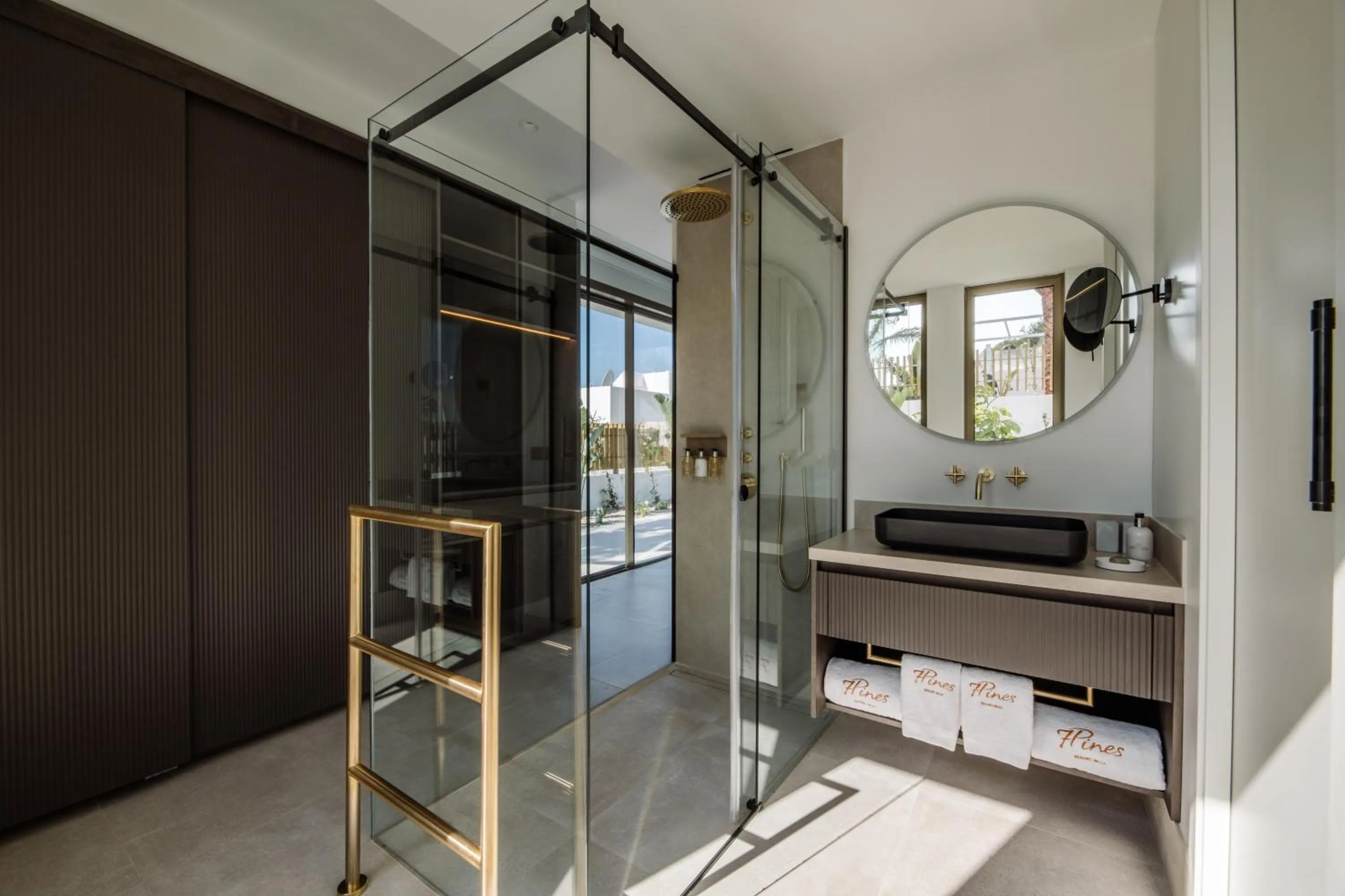 Bathroom in 7Pines Resort Ibiza, part of Destination by Hyatt