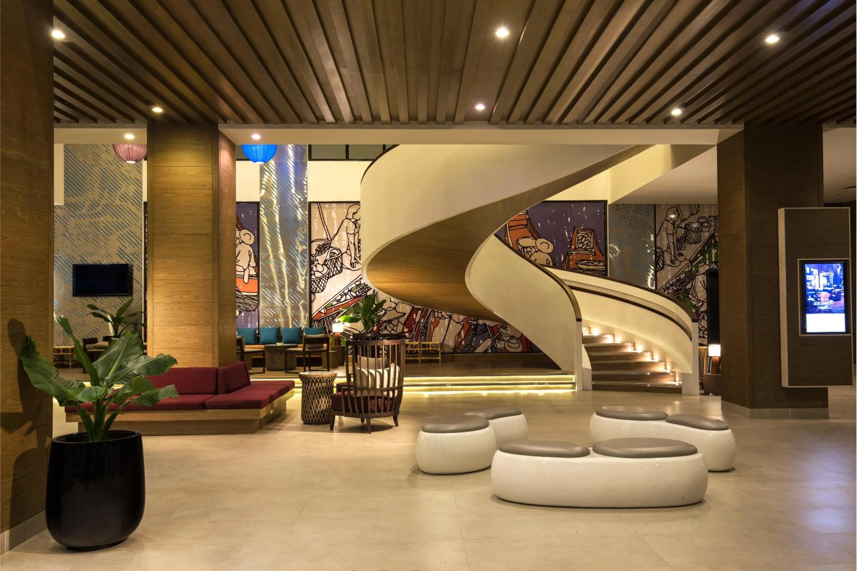 Lobby or reception in Citadines Bayfront Nha Trang