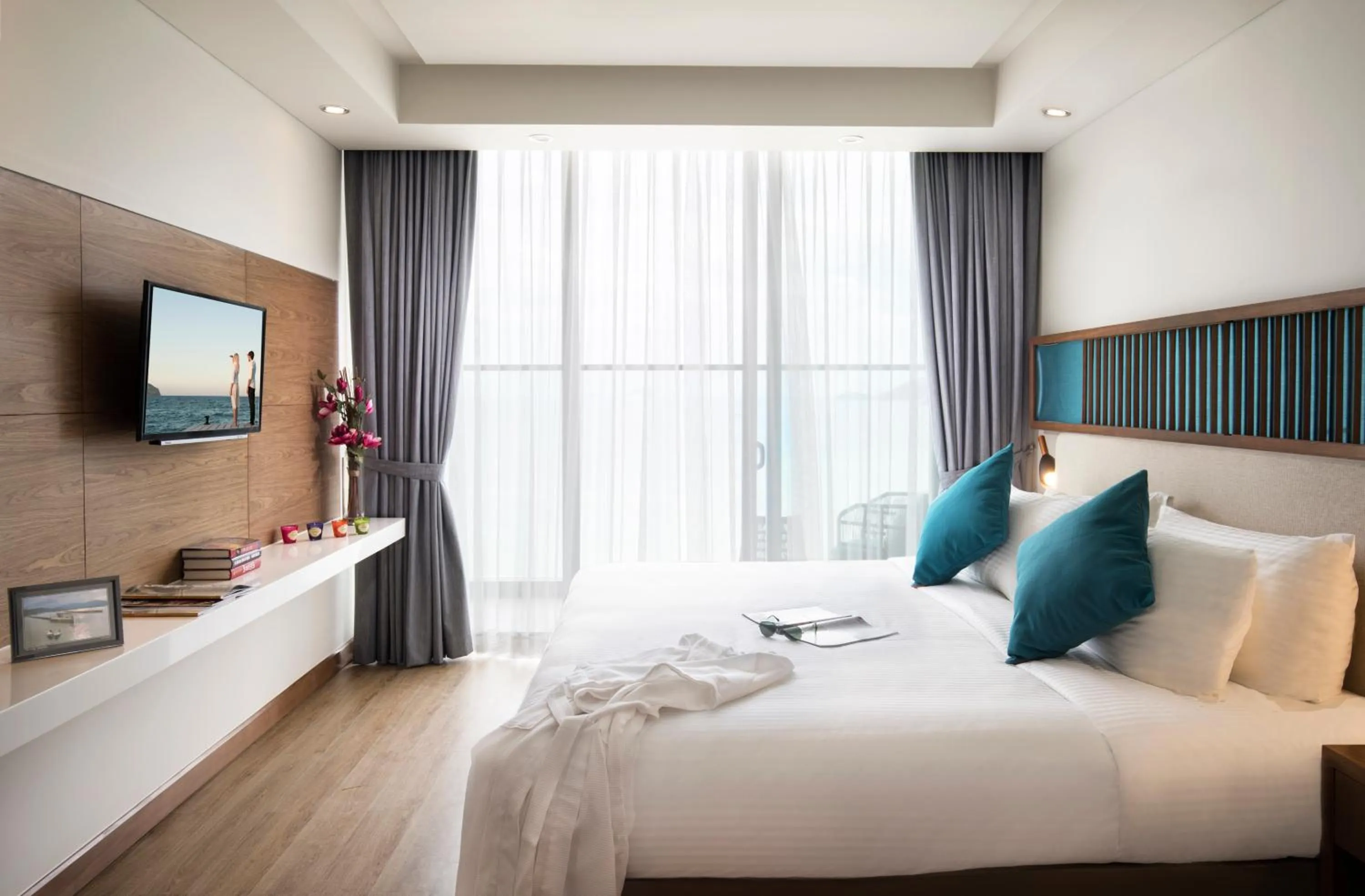 Bed in Citadines Bayfront Nha Trang