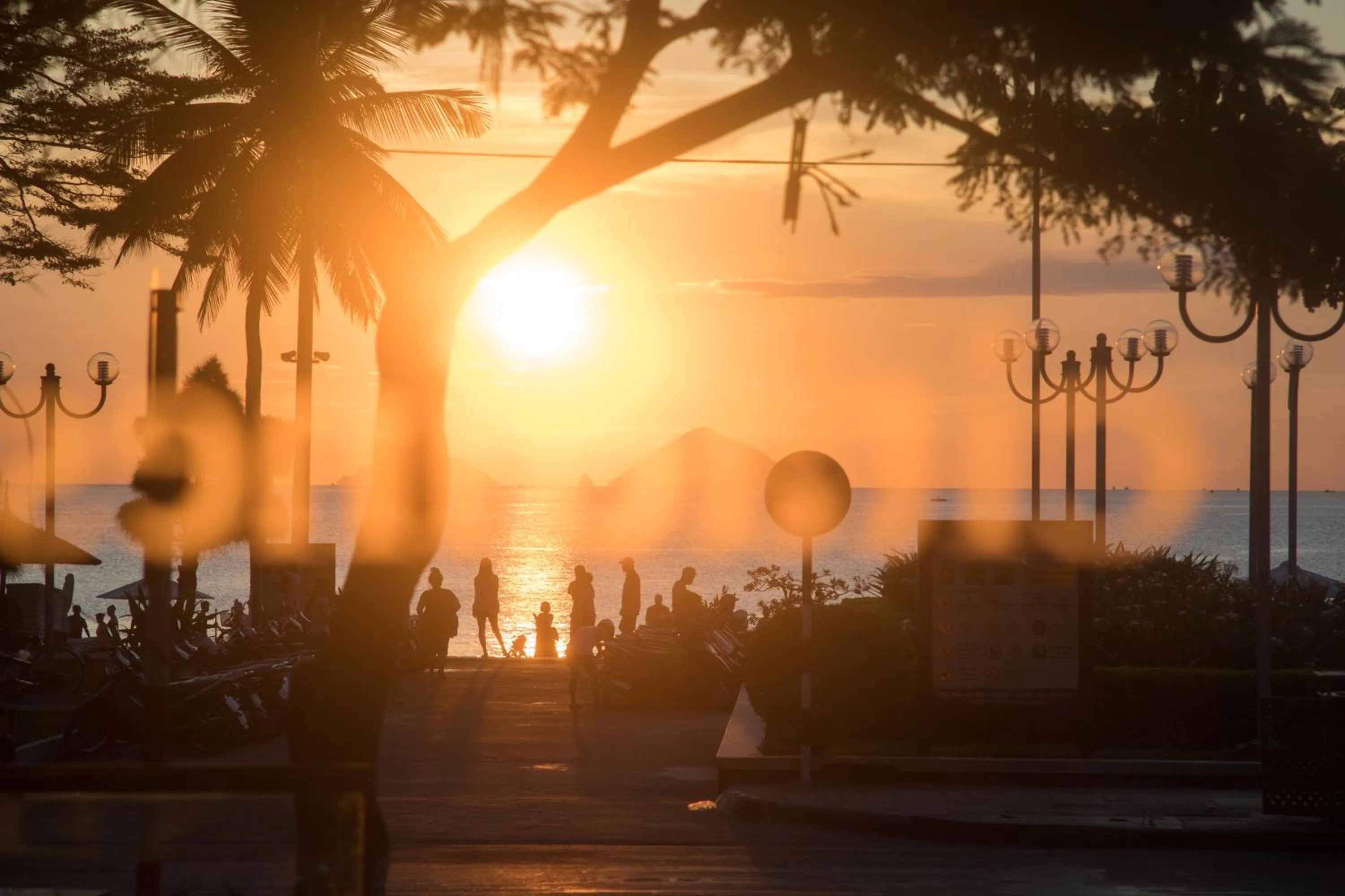 Sea view in Citadines Bayfront Nha Trang