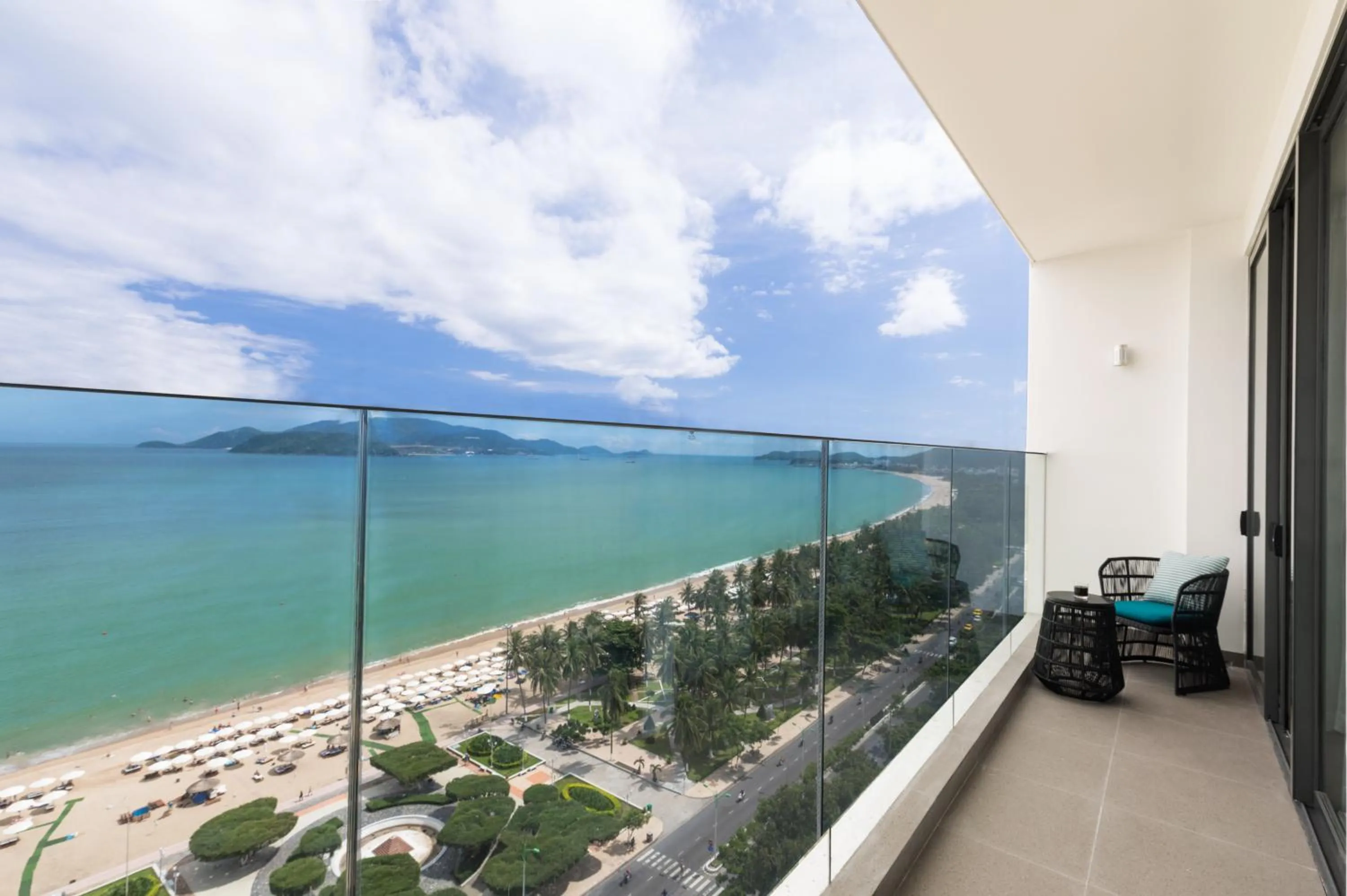 Balcony/Terrace in Citadines Bayfront Nha Trang