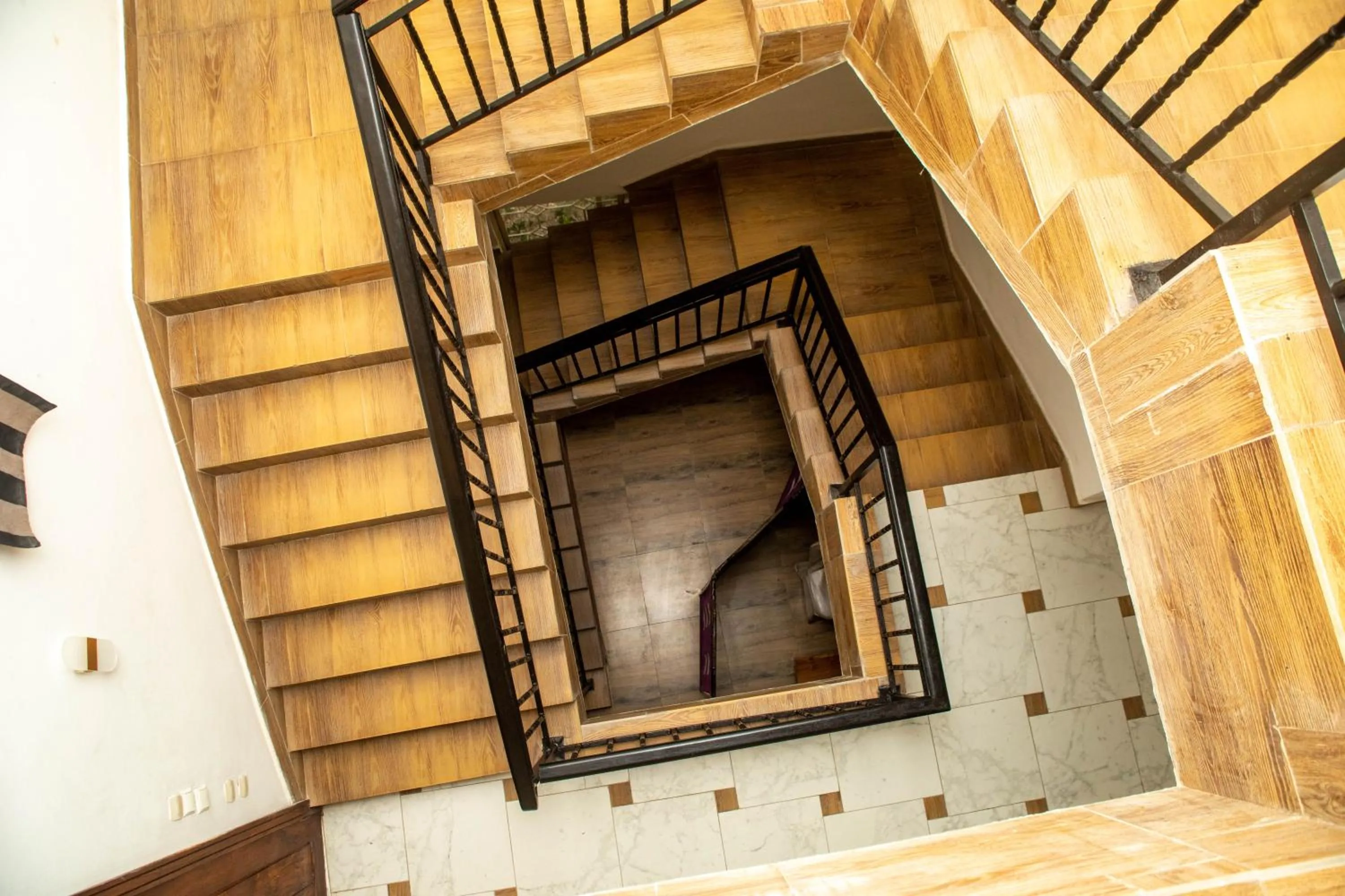 View (from property/room) in Hotel Les Orchidées