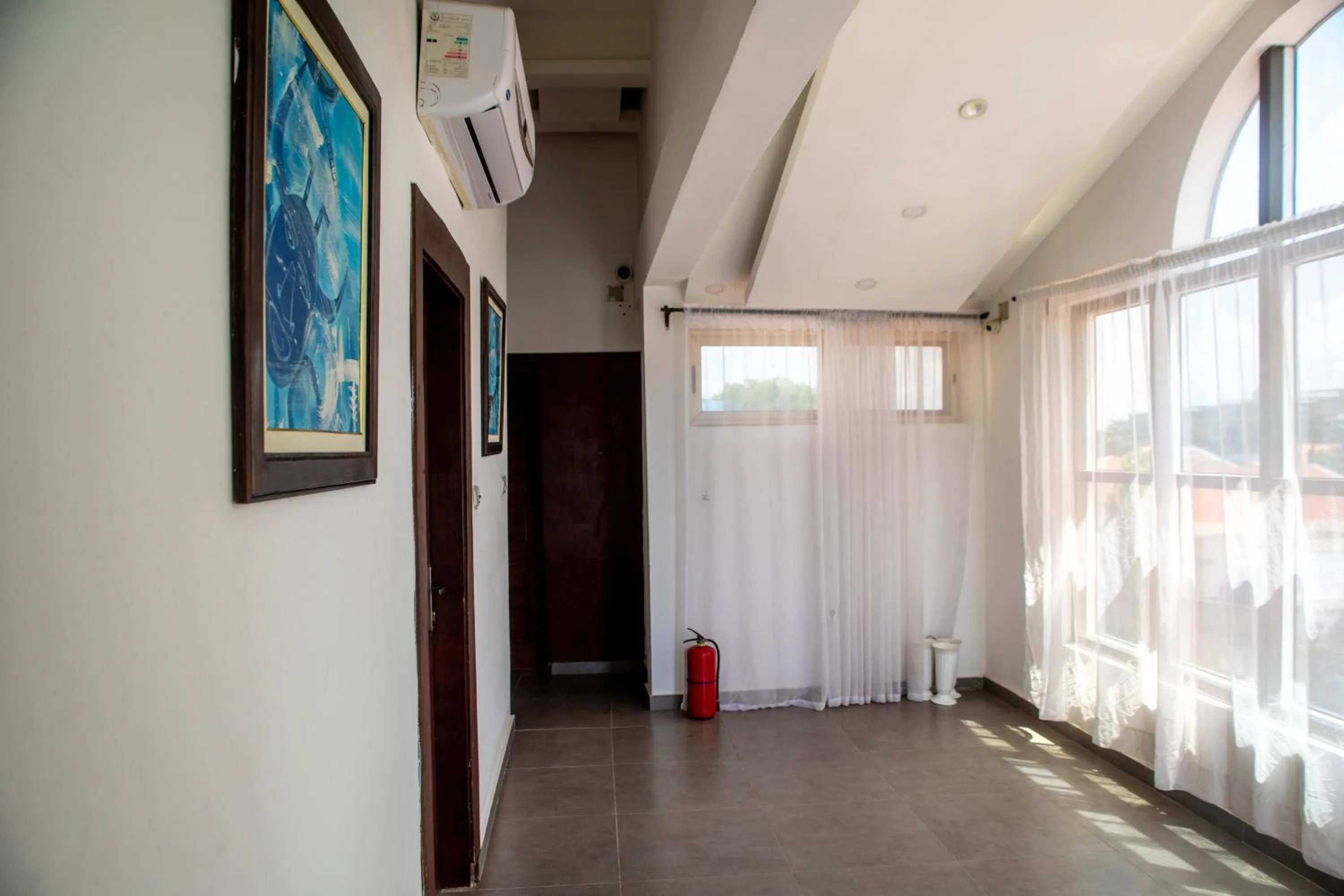 View (from property/room) in Hotel Les Orchidées