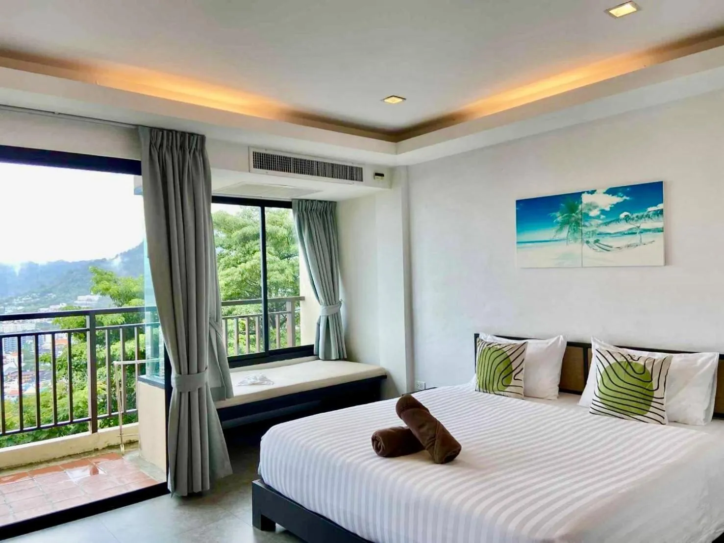Bed in Sunset Bay View Phuket