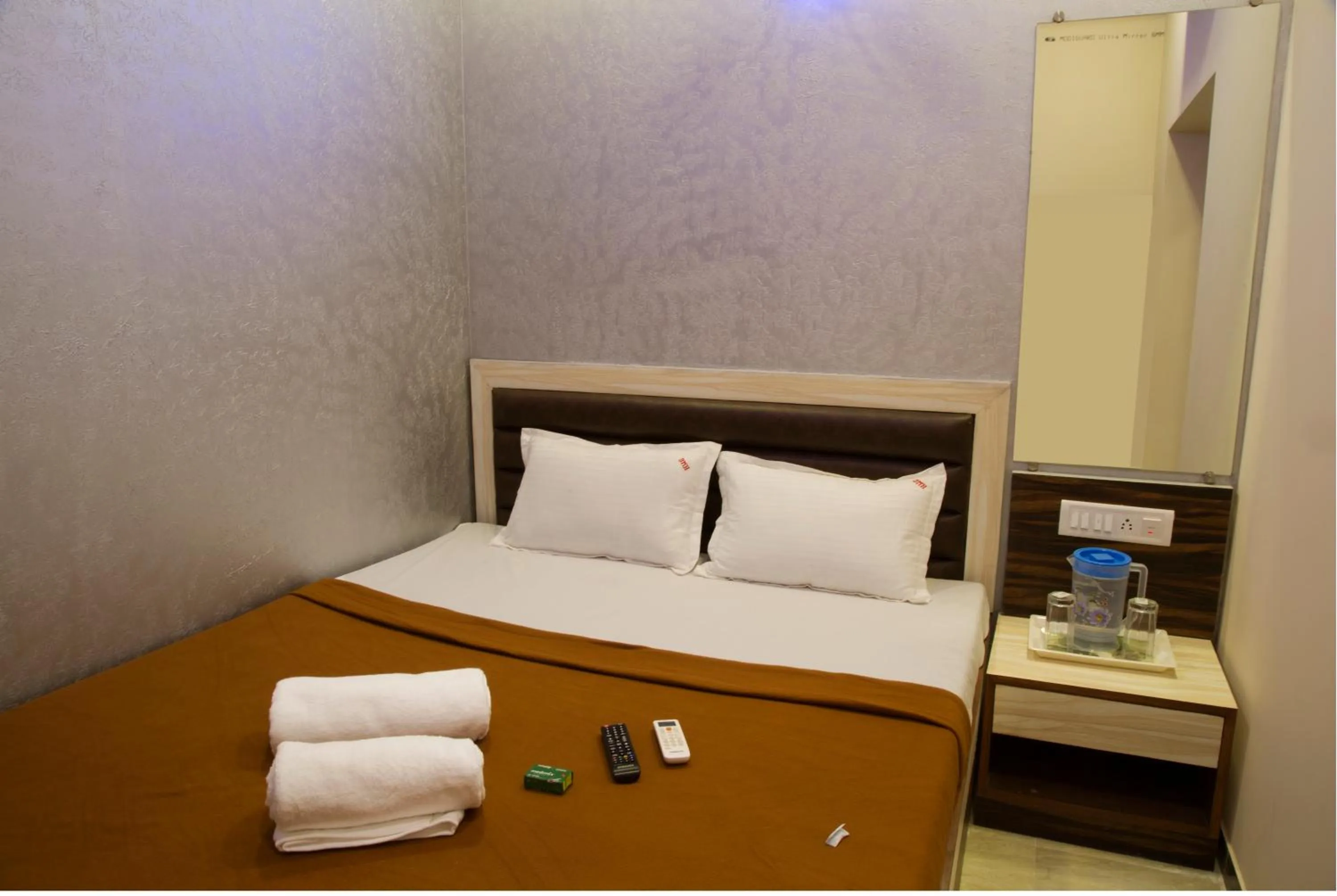 Photo of the whole room, Bed in Welcome Guest House