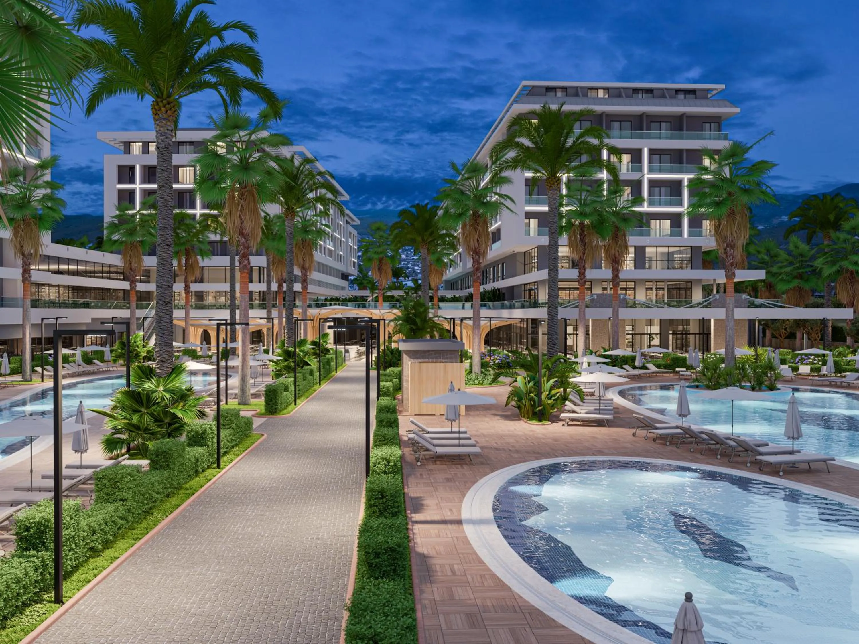 Pool view in Numa Bay Exclusive Hotel - Ultra All Inclusive