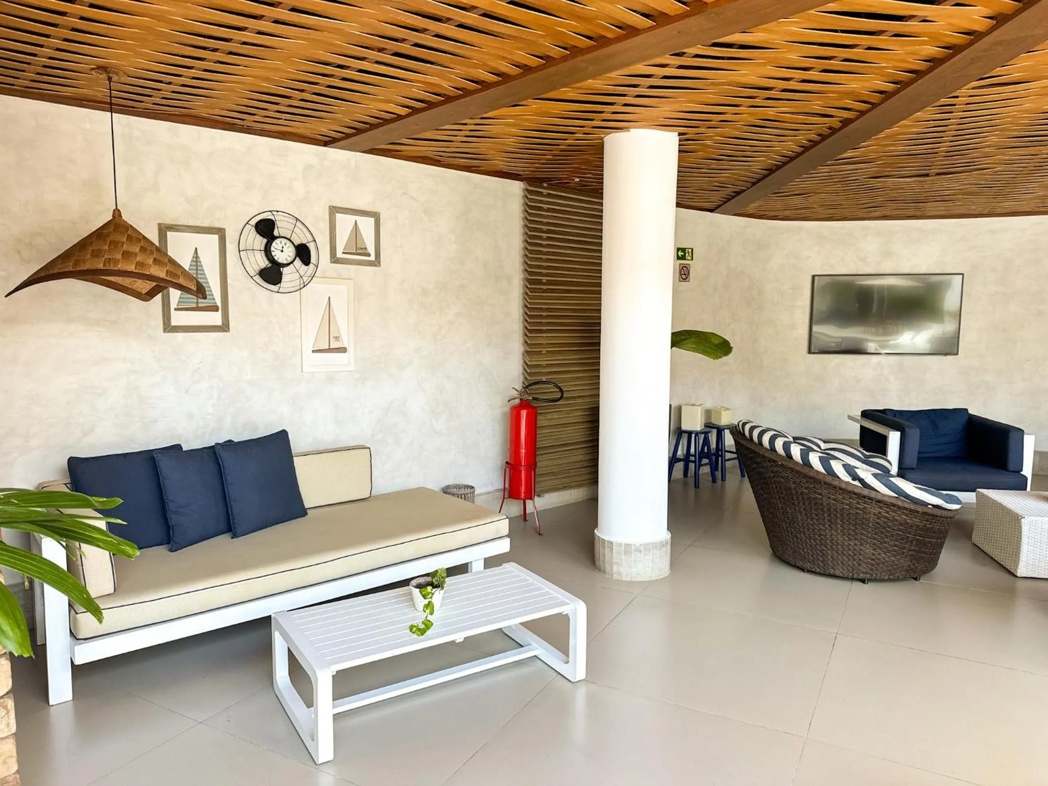 Seating area in Hotel Boutique Recanto da Passagem