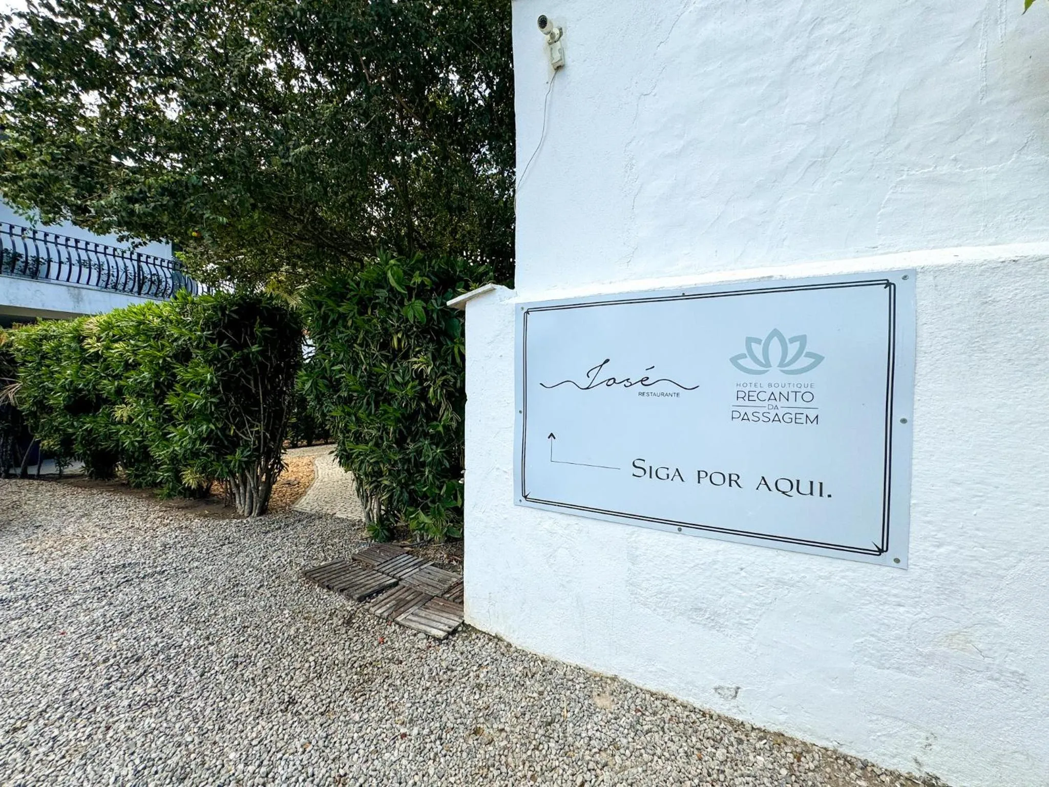 Parking in Hotel Boutique Recanto da Passagem