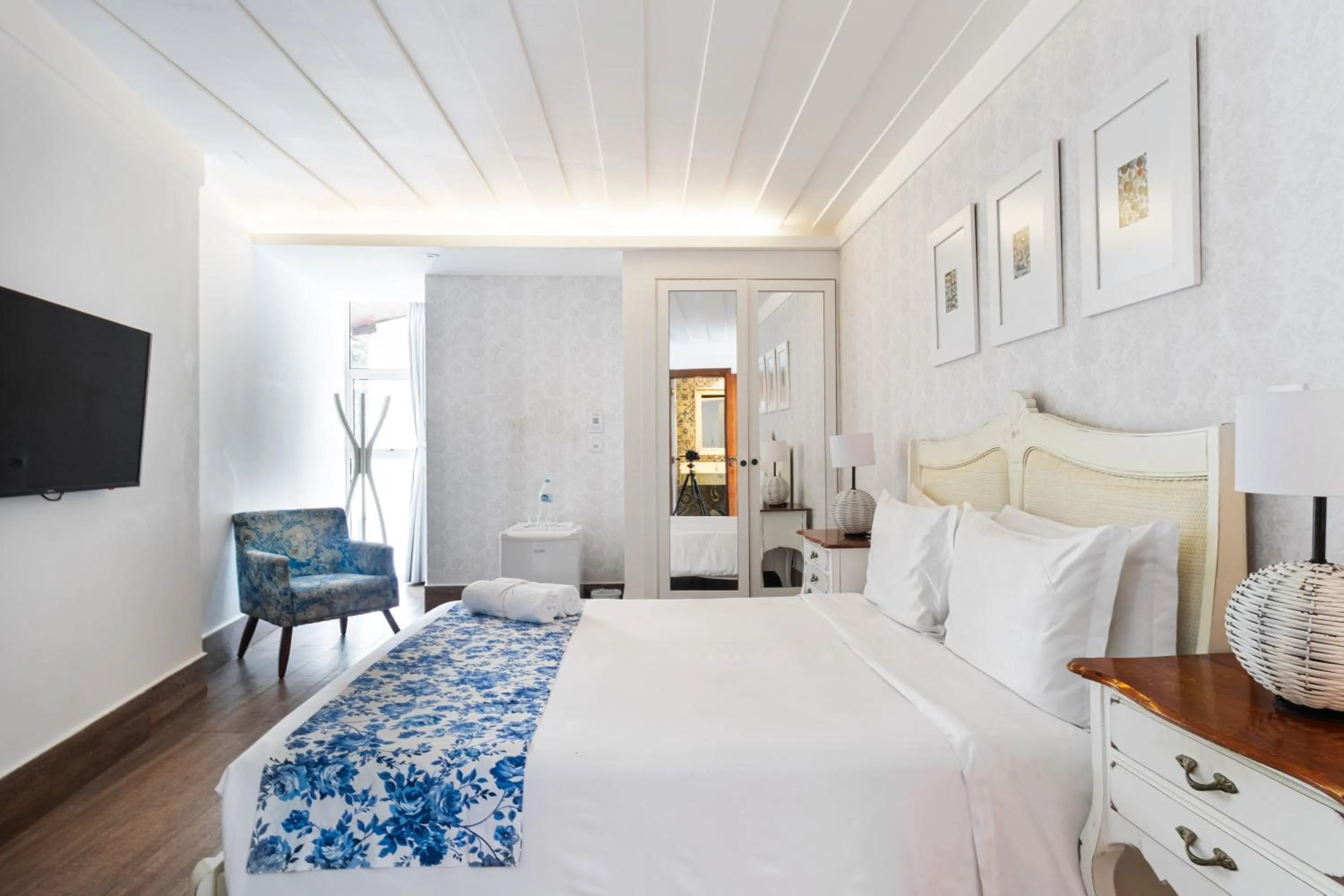 Bed in Hotel Boutique Recanto da Passagem