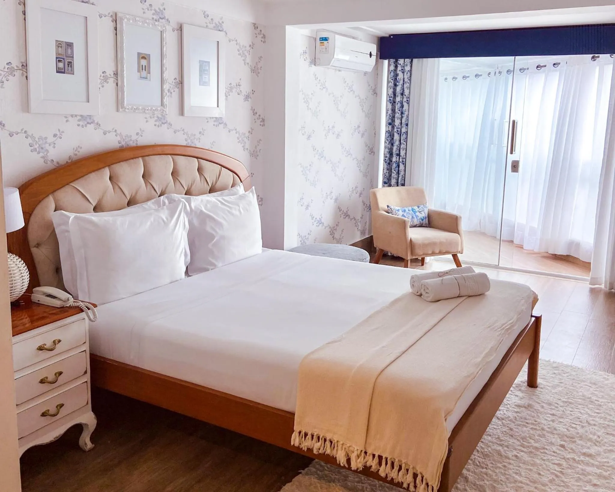 Bed in Hotel Boutique Recanto da Passagem
