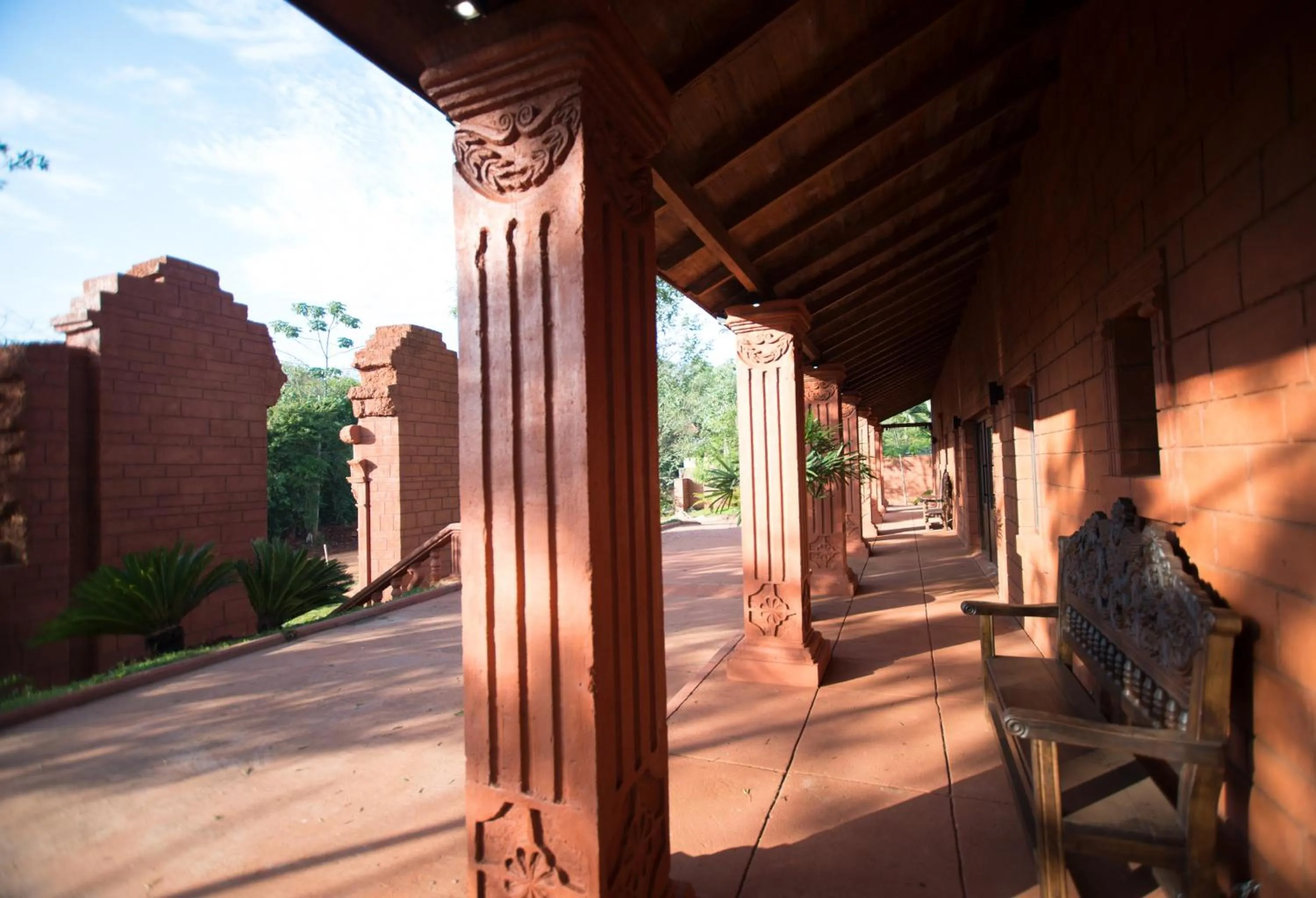 Garden in Hotel Guaminí Misión