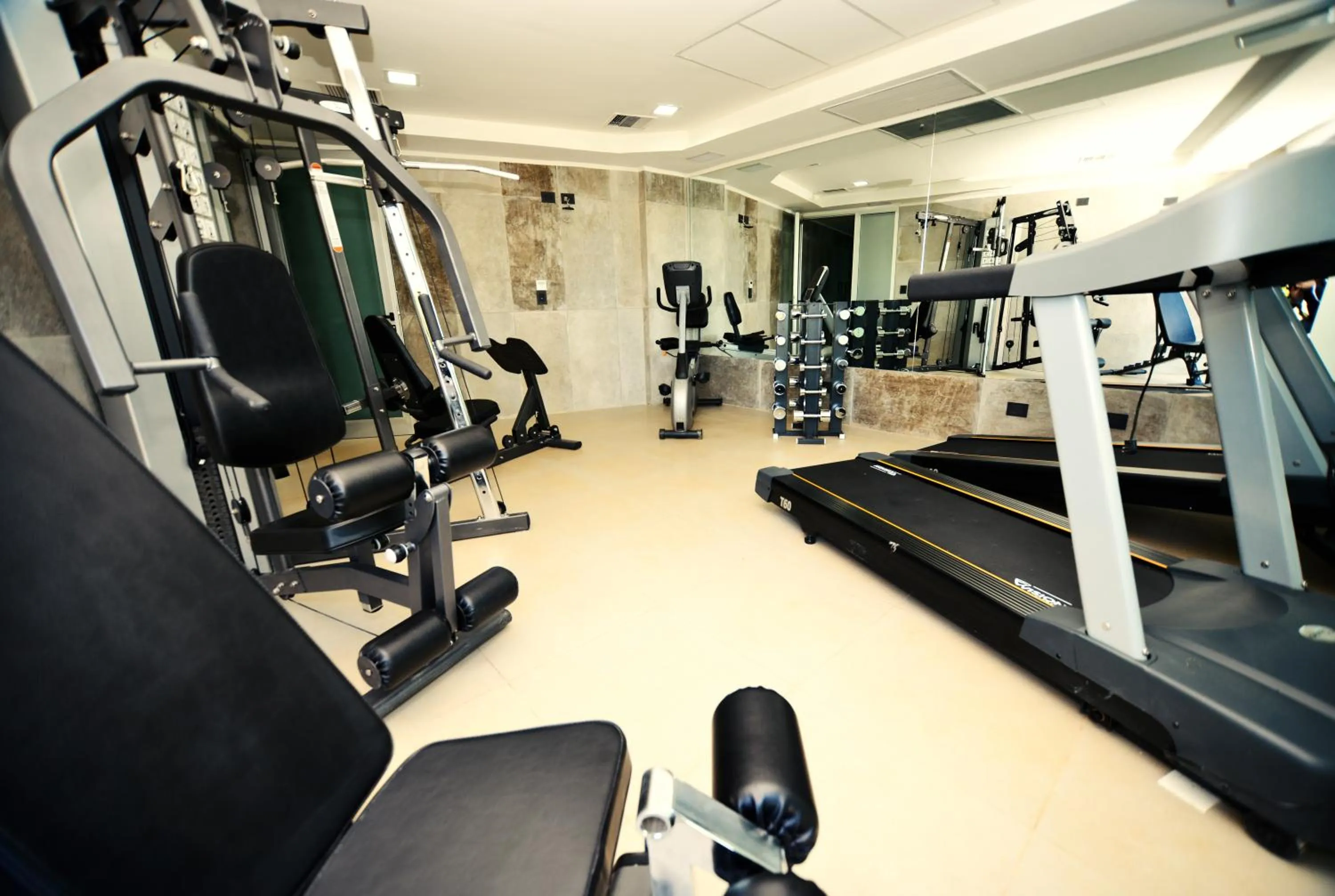 Fitness centre/facilities in Hotel Guaminí Misión