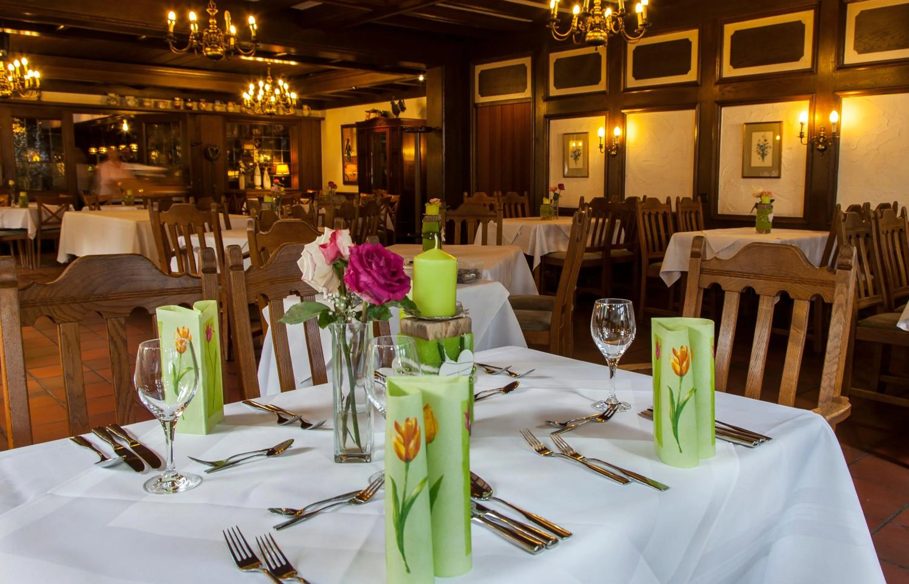 Restaurant/places to eat in Hotel Brügge