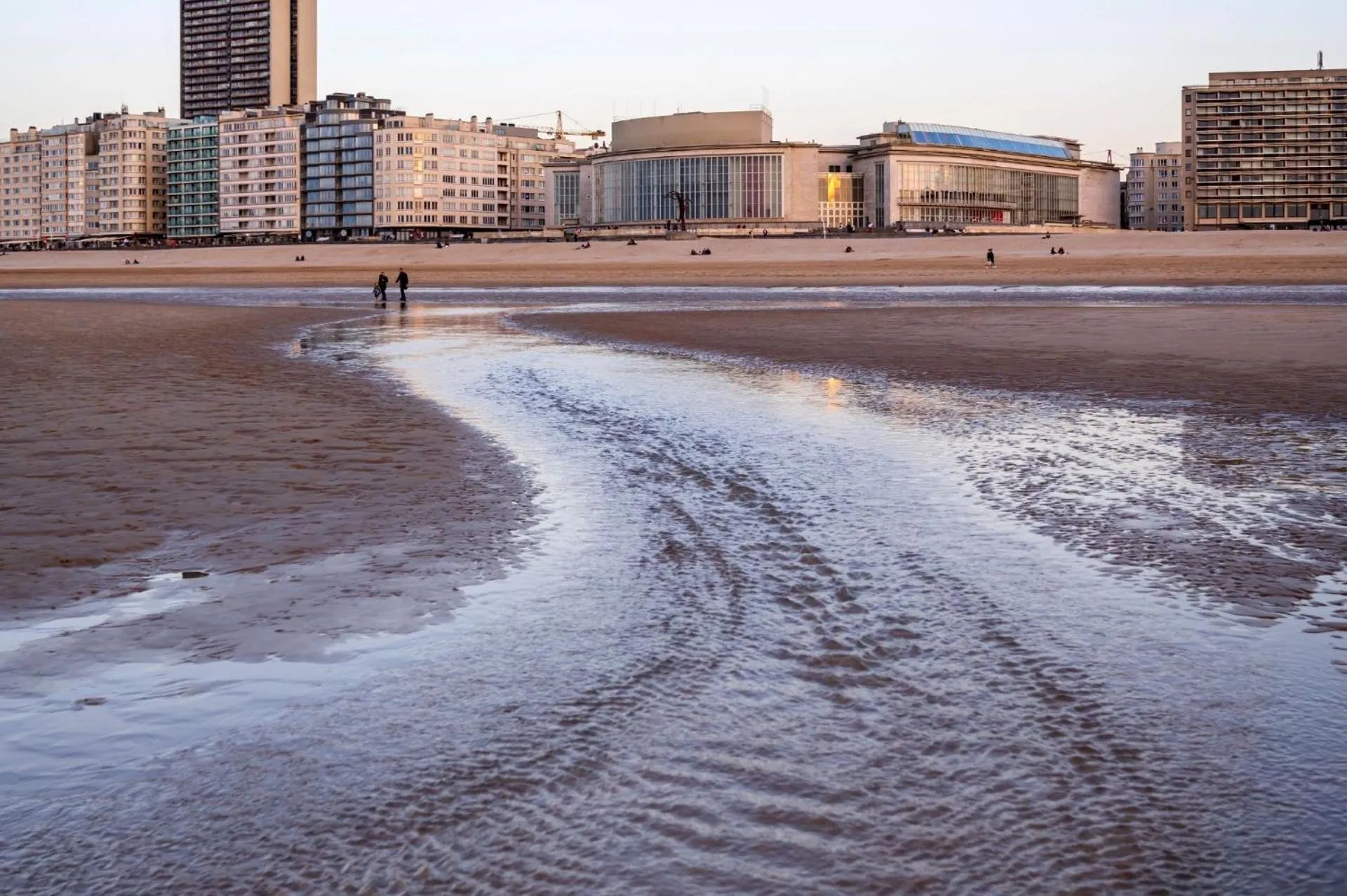 Beach in Leopold Hotel Ostend