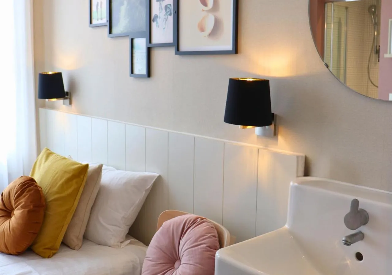 Bedroom in Leopold Hotel Ostend