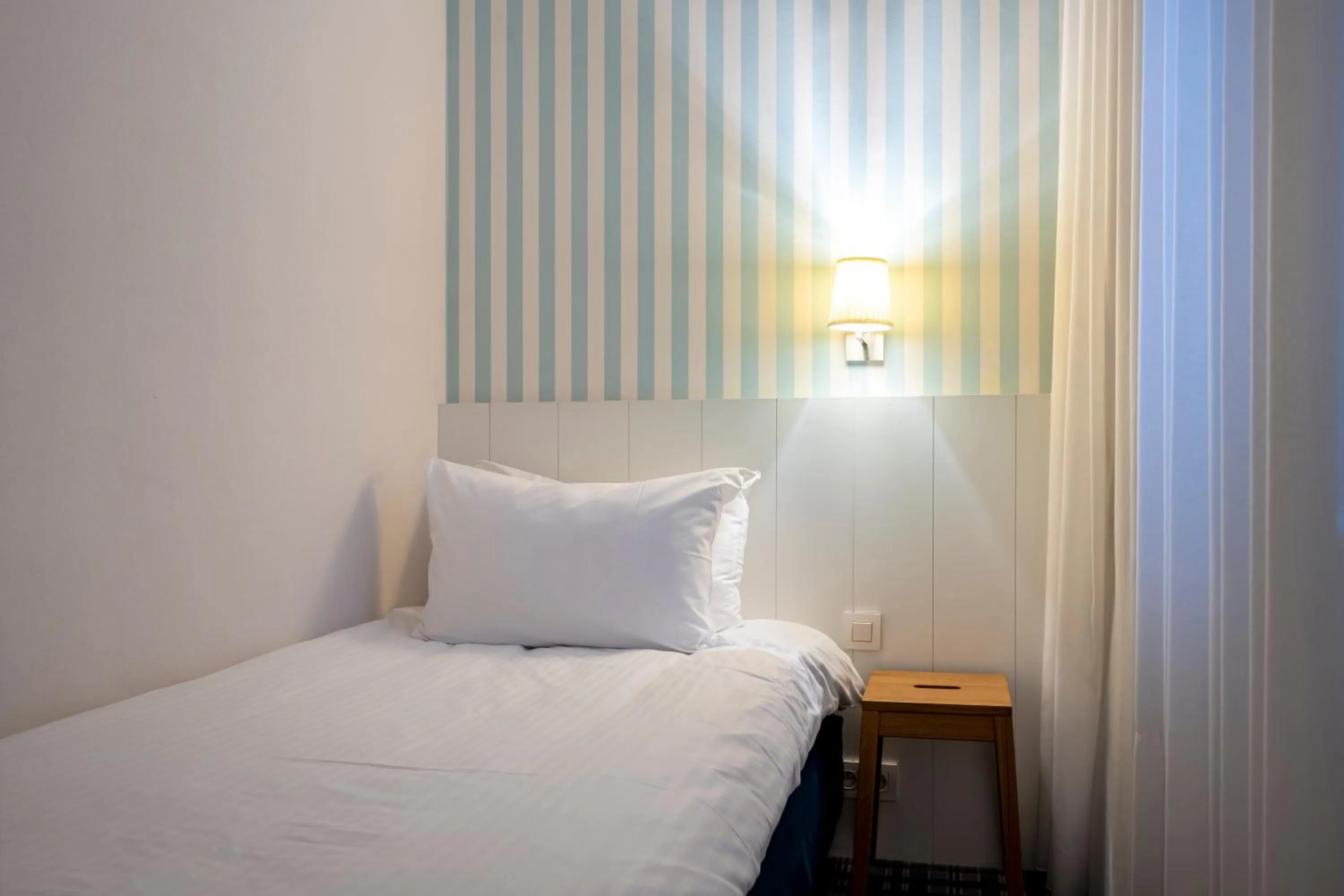 Bed in Leopold Hotel Ostend