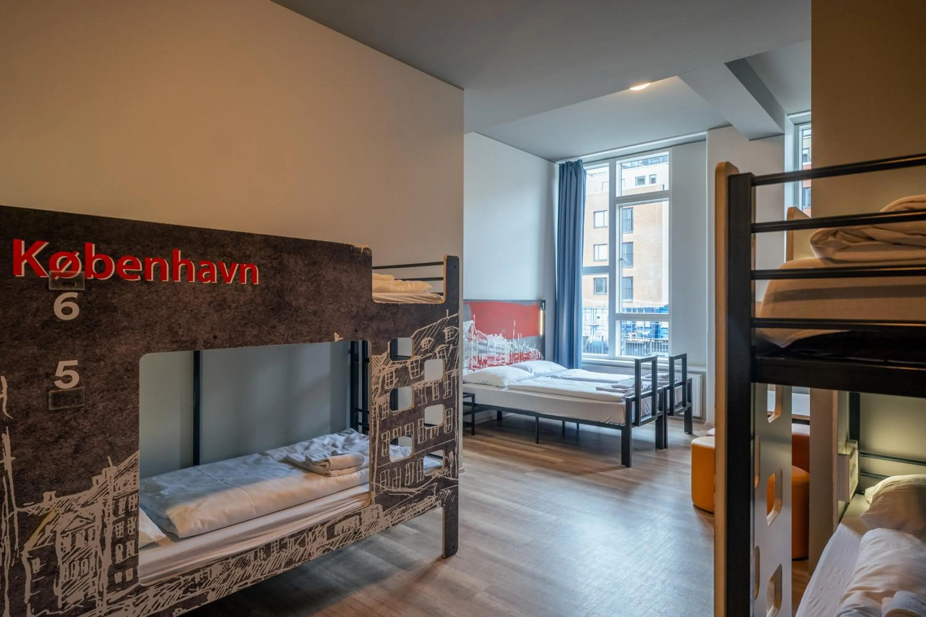 bunk bed, Bed in a&o Copenhagen Nørrebro