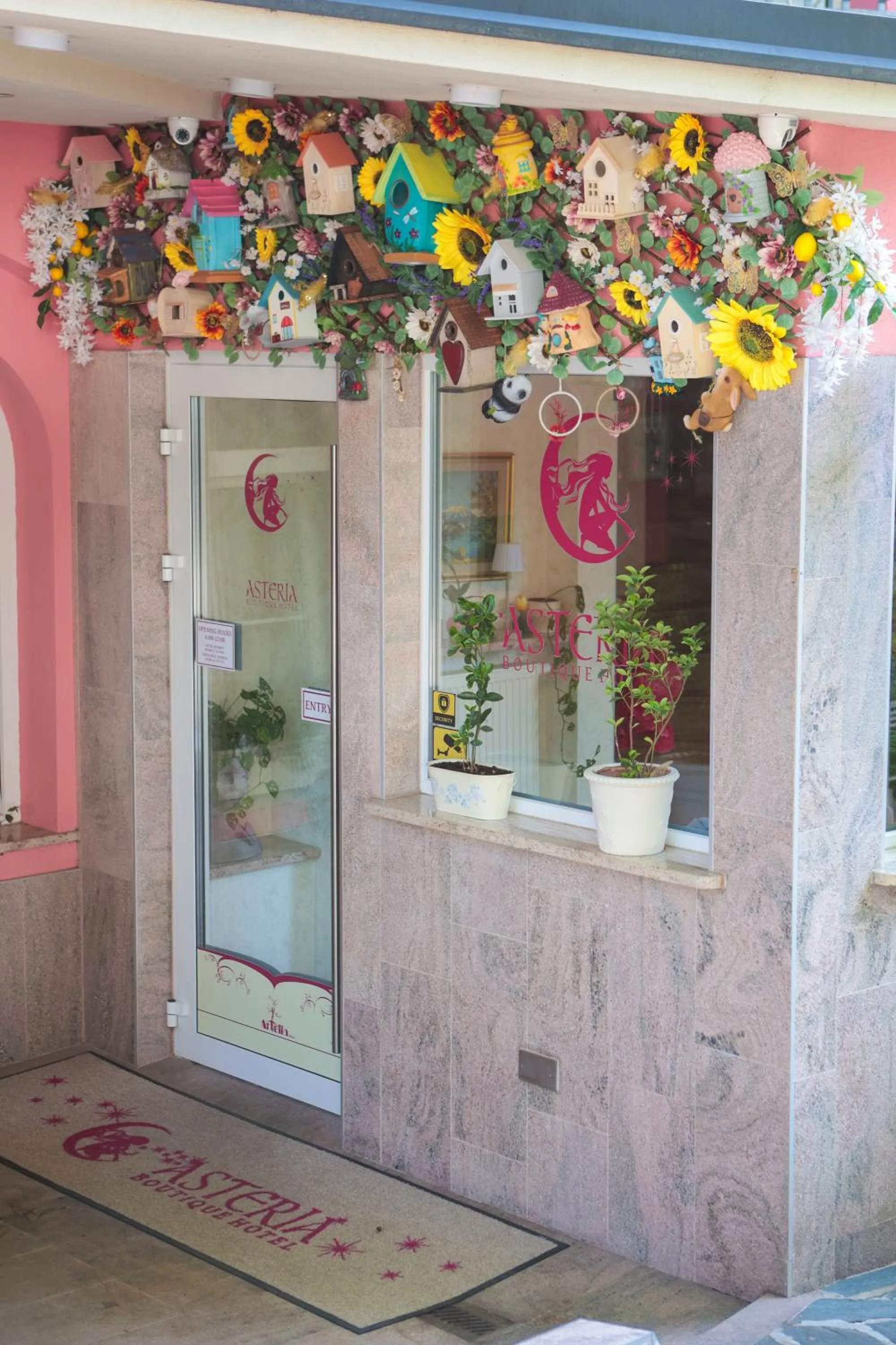 Facade/entrance in Boutique Hotel Asteria