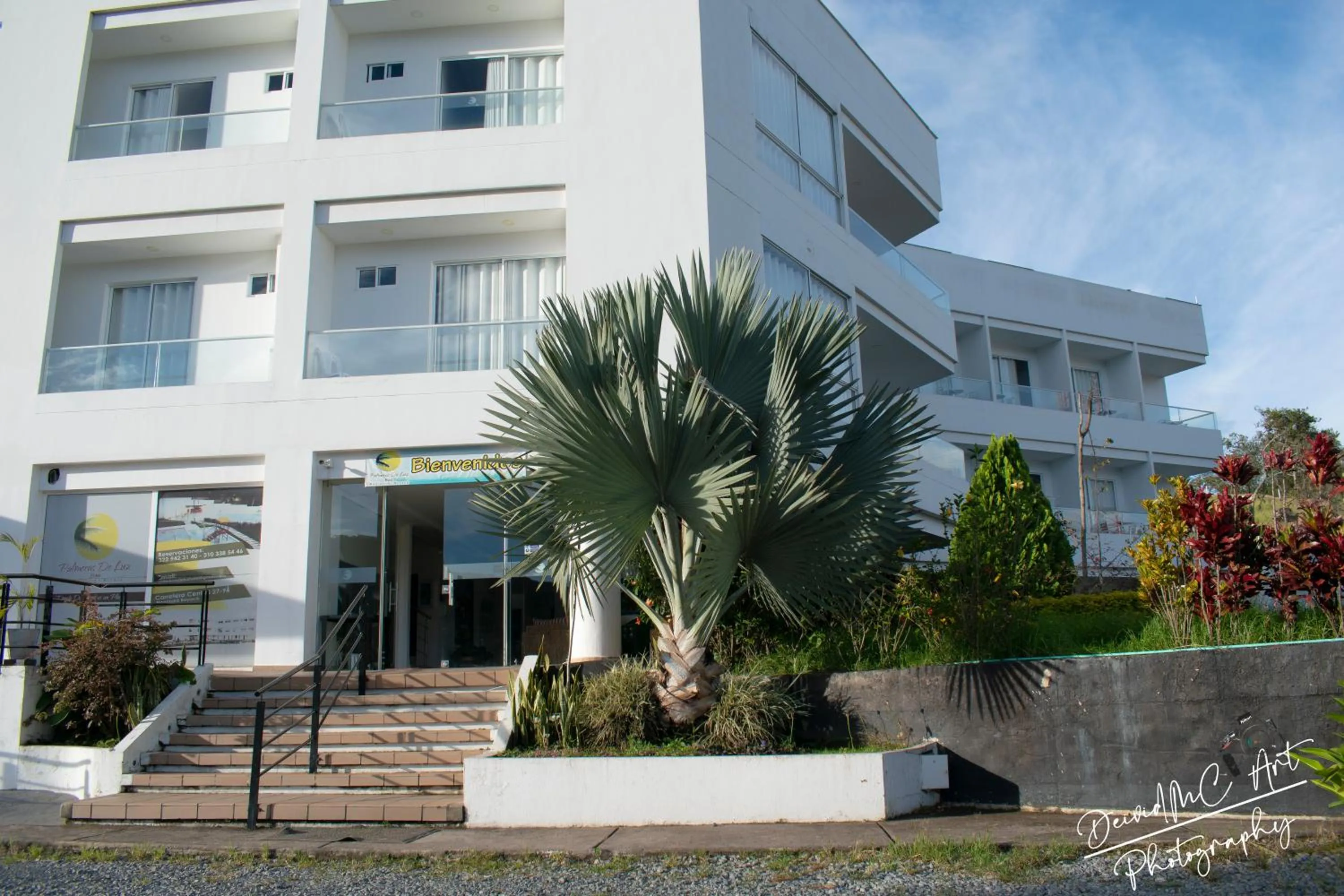 Property building in Hotel Palmeras De Luz