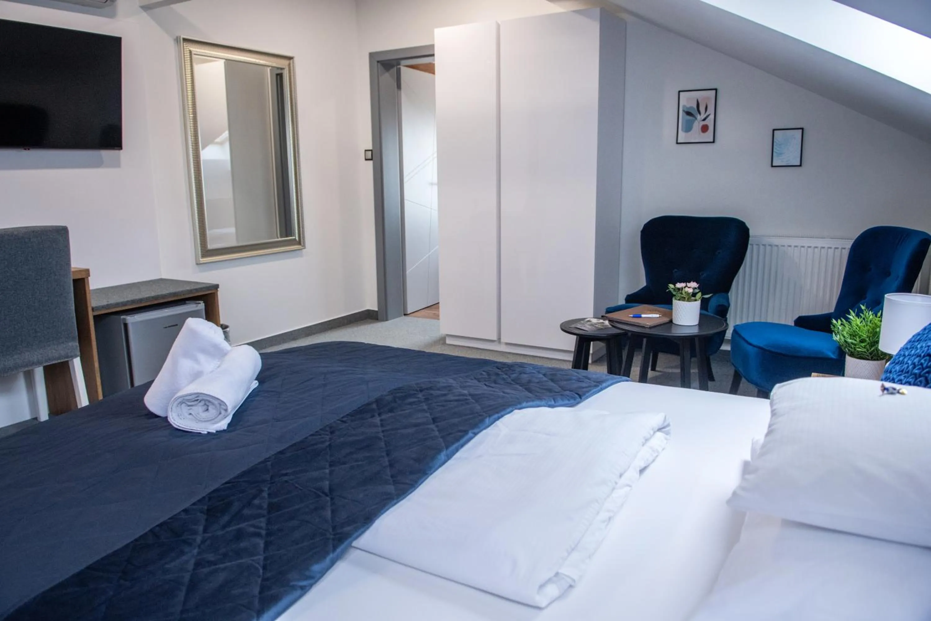 Bed in Hotel Dolce Vita