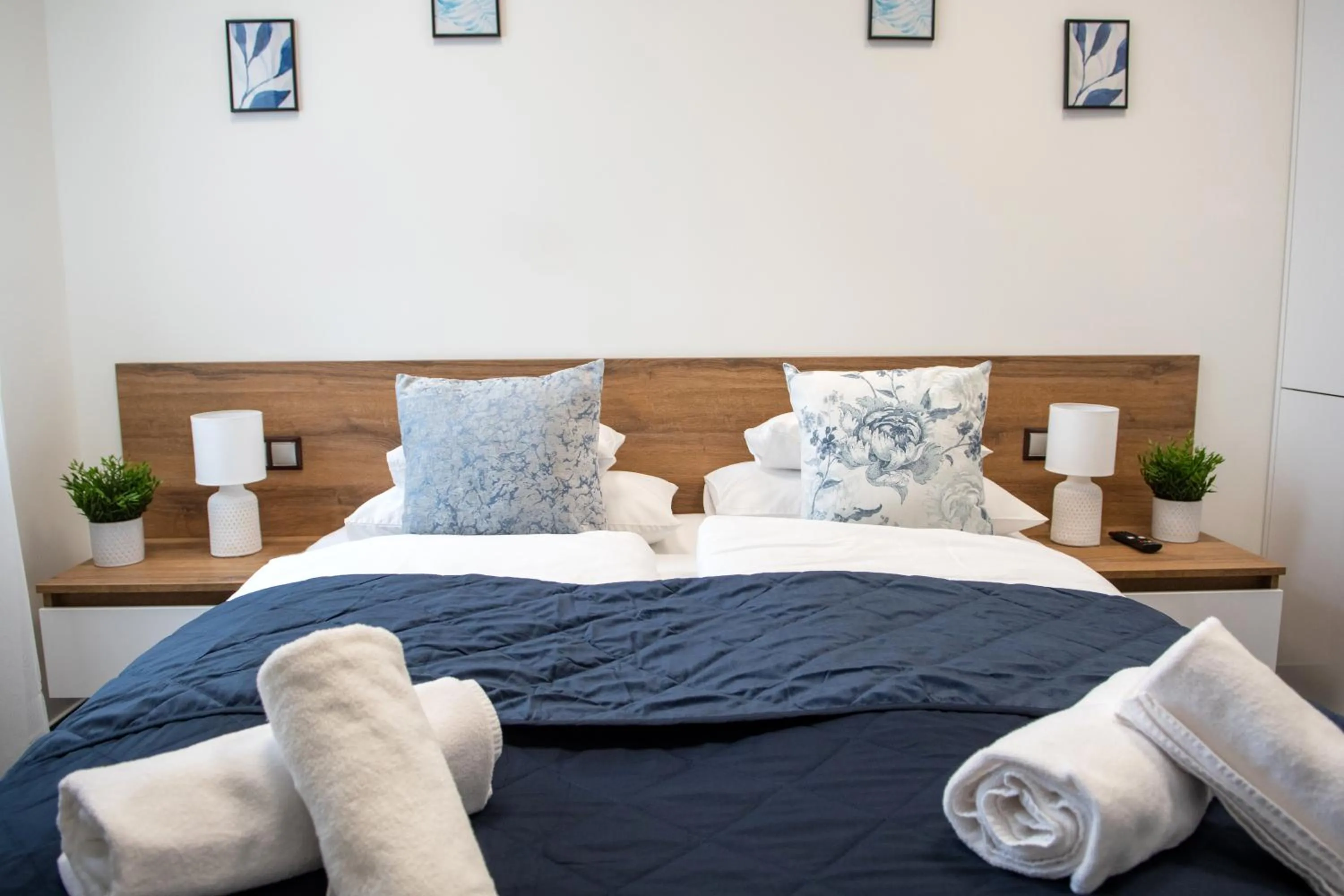 Bed in Hotel Dolce Vita