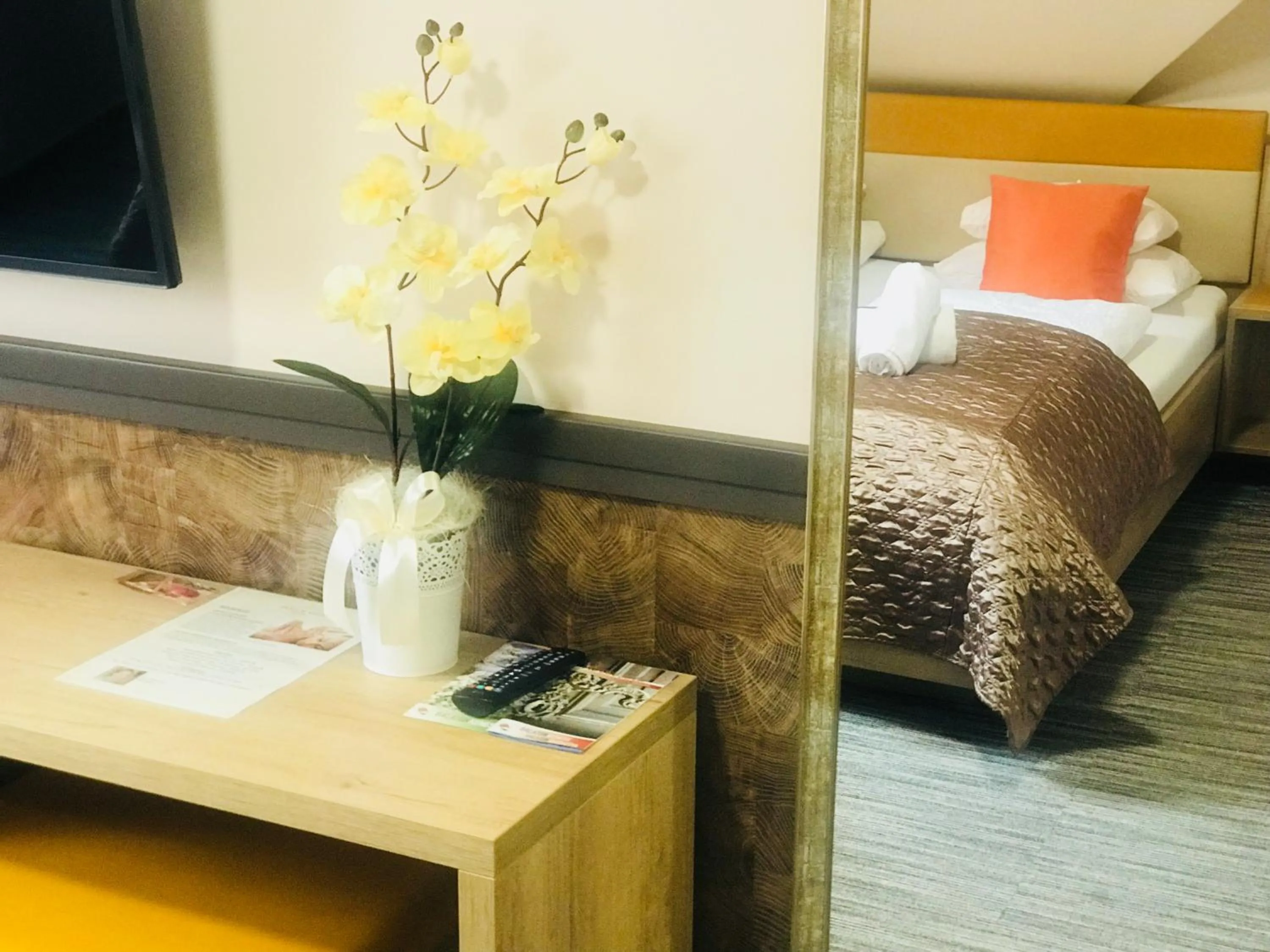 Bed in Hotel Dolce Vita