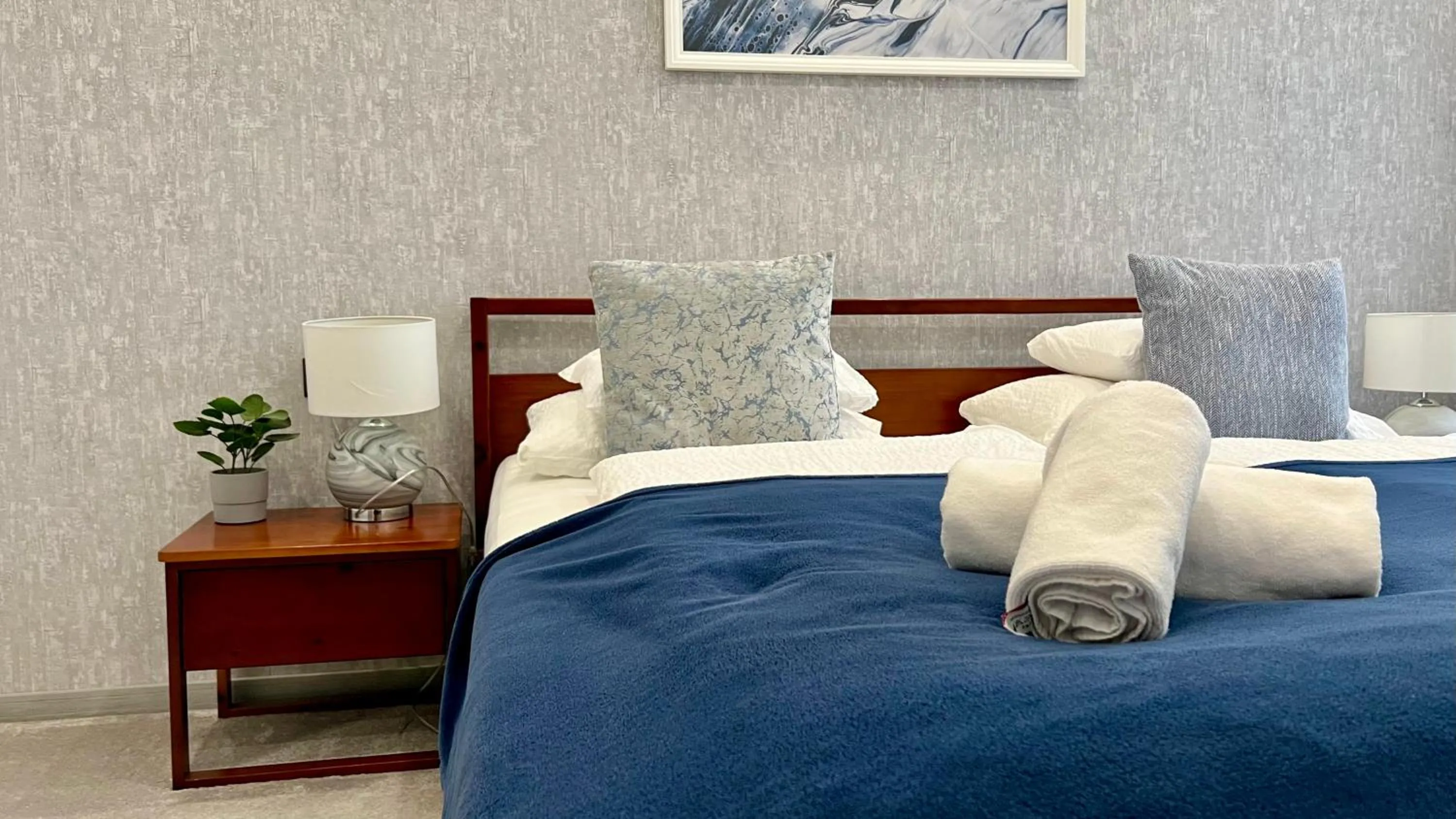 Bed in Hotel Dolce Vita