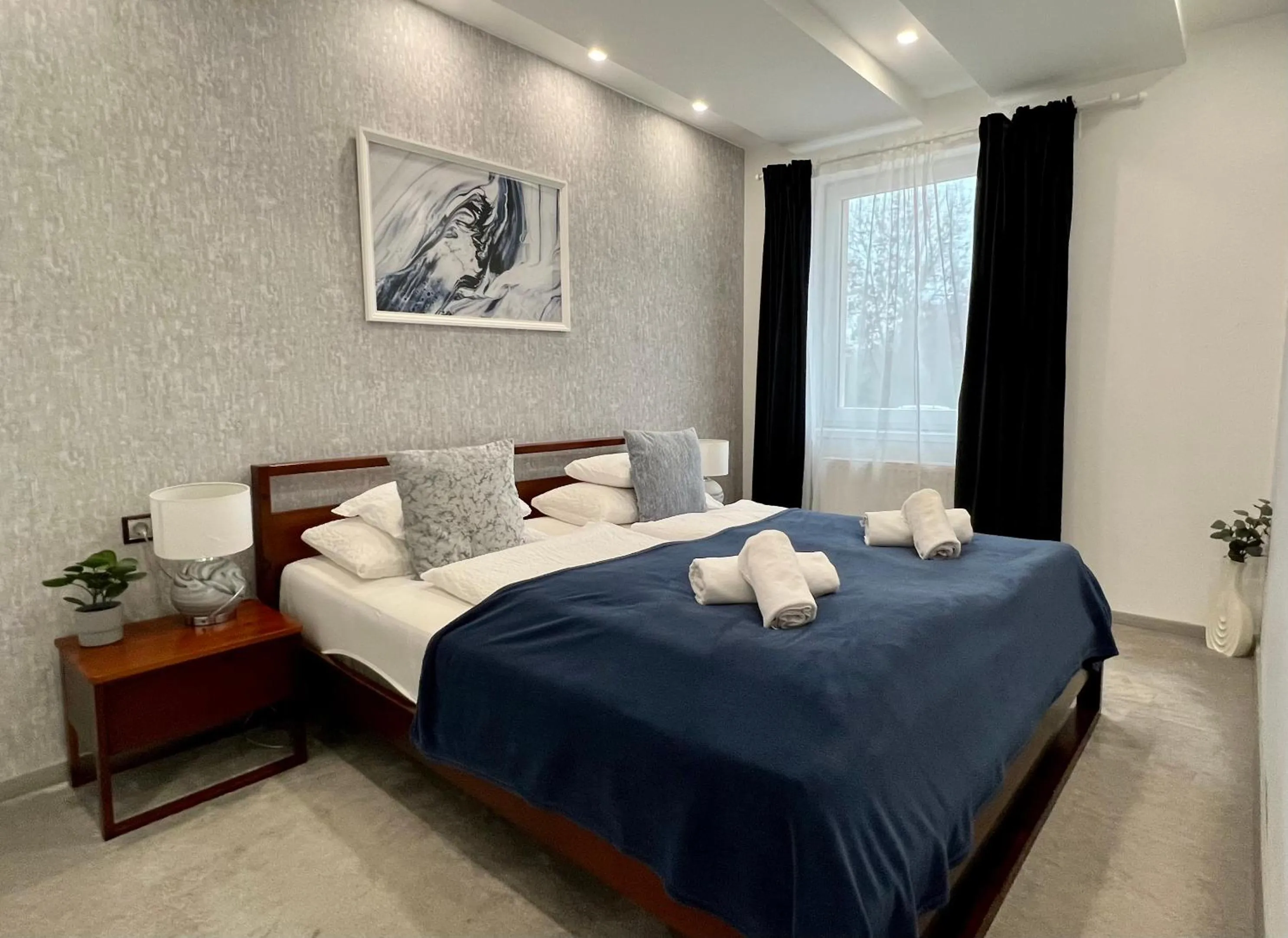 Bed in Hotel Dolce Vita