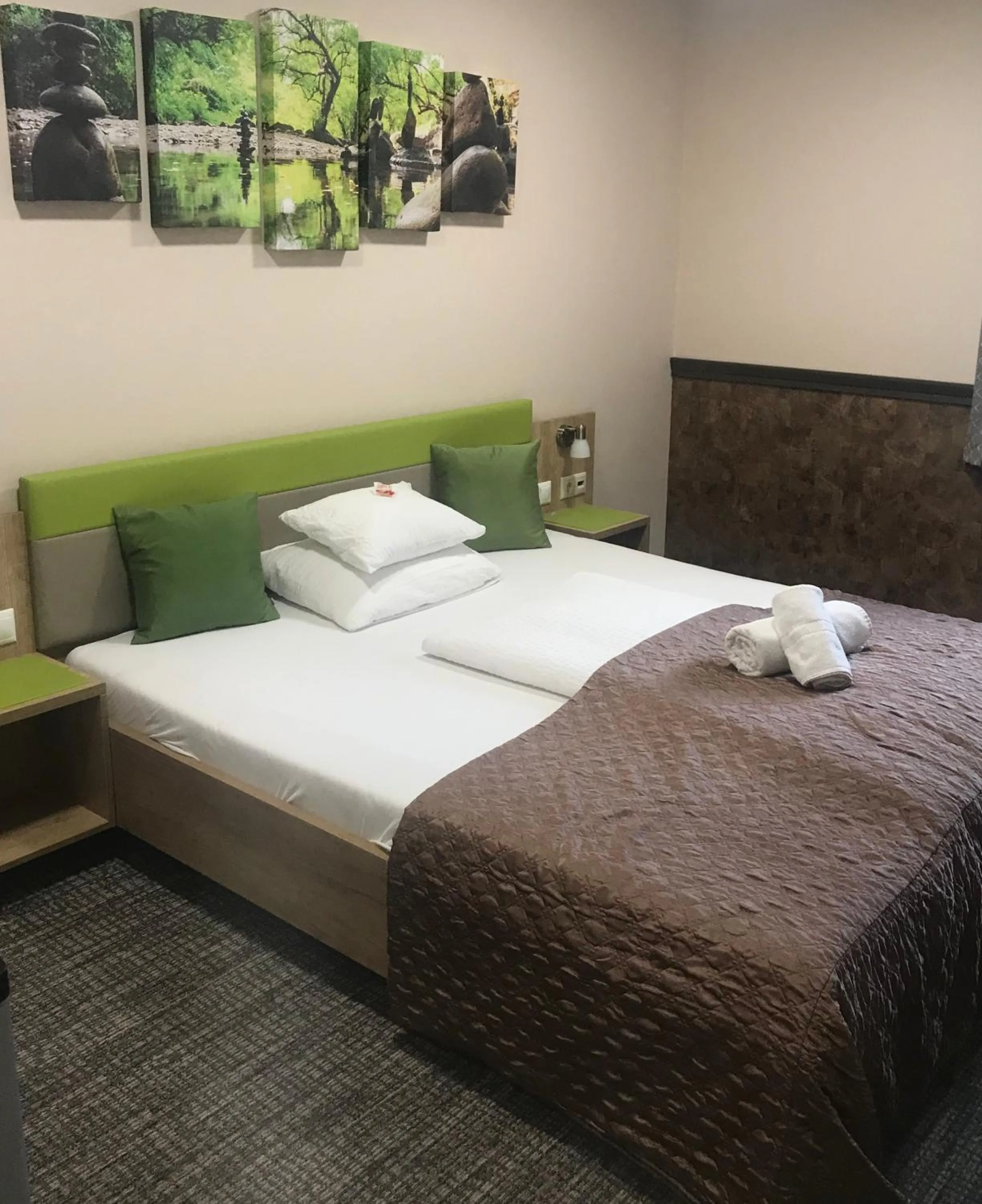Bed in Hotel Dolce Vita