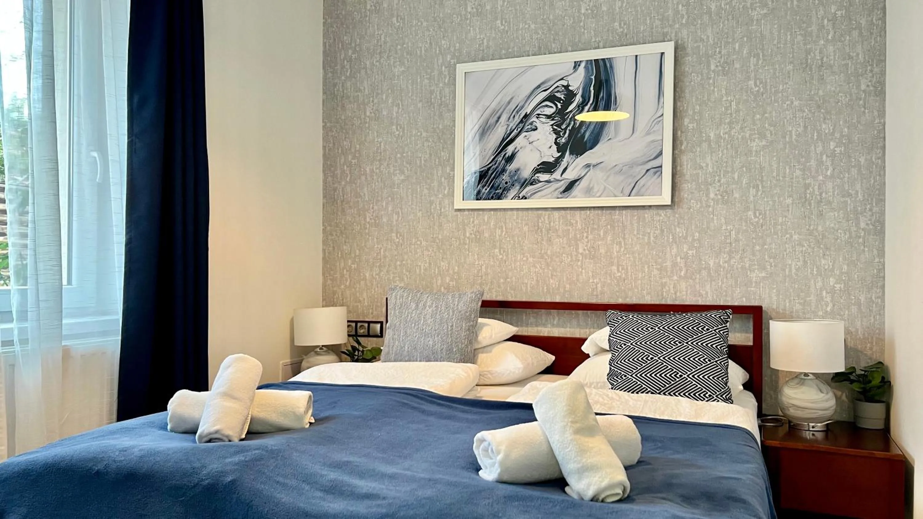 Bed in Hotel Dolce Vita