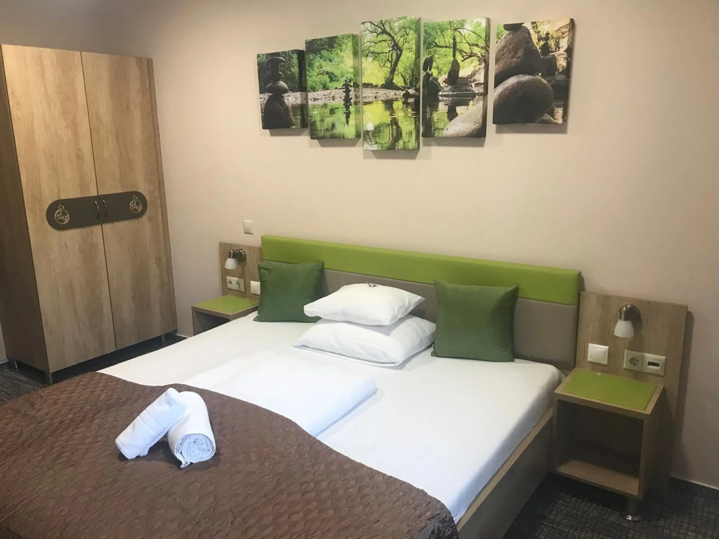 Bed in Hotel Dolce Vita