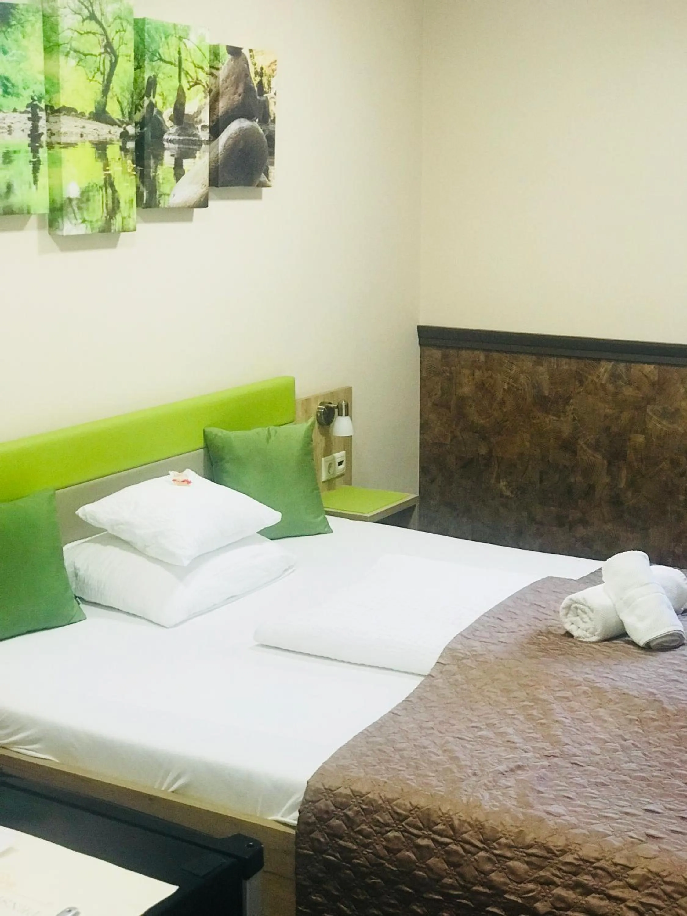 Bed in Hotel Dolce Vita