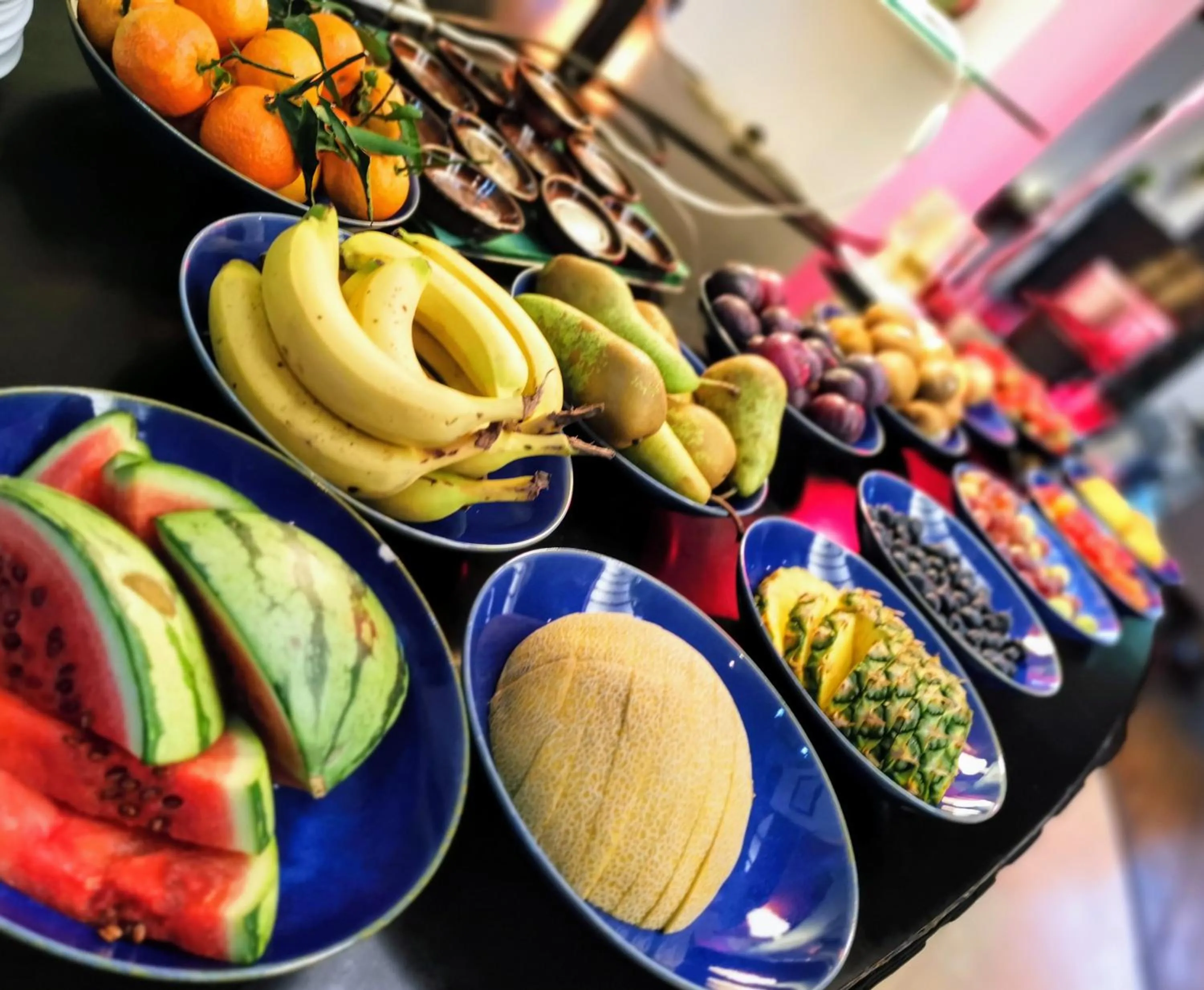 Breakfast in Hôtel L'Amandier