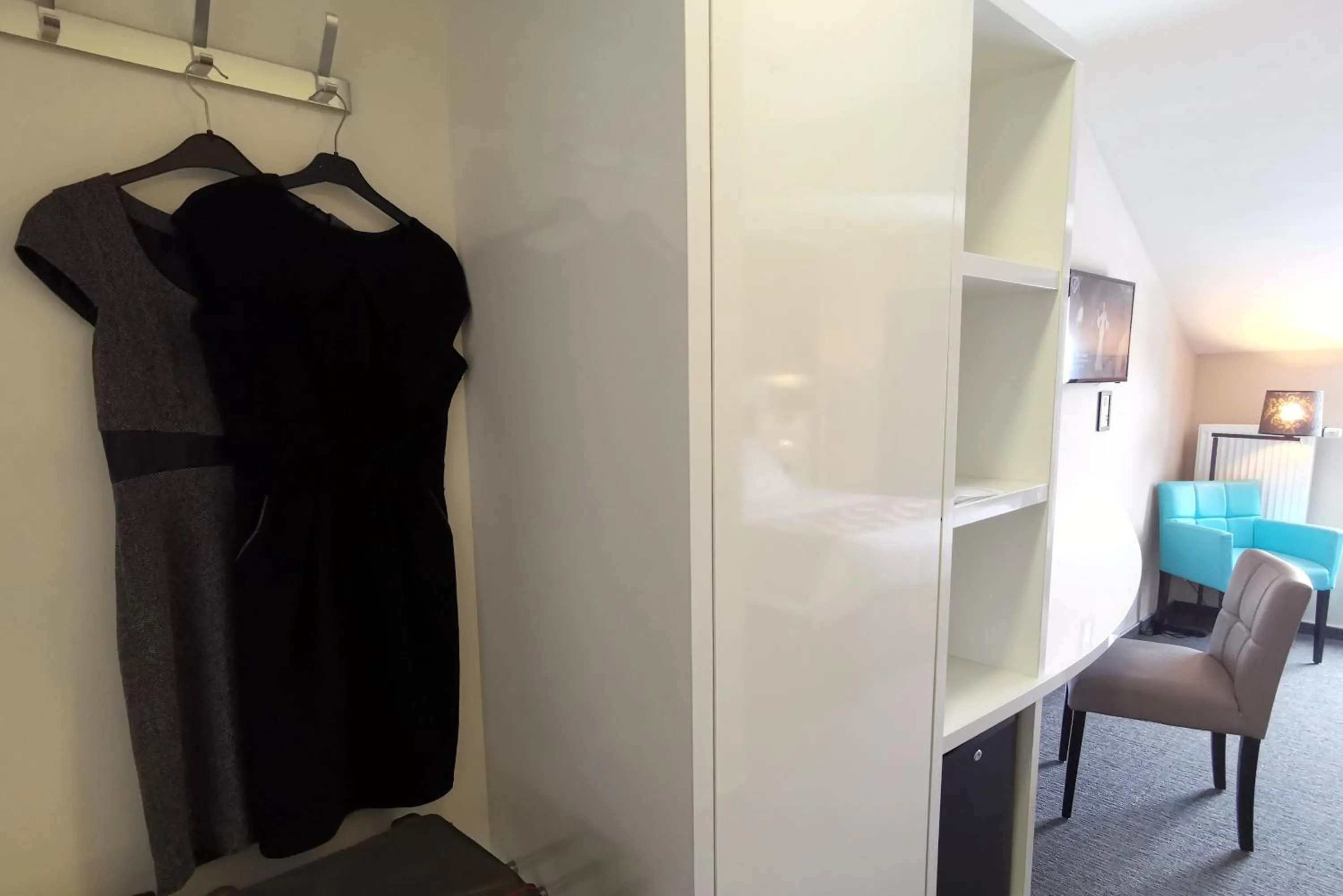 Photo of the whole room, Bed in Hôtel L'Amandier