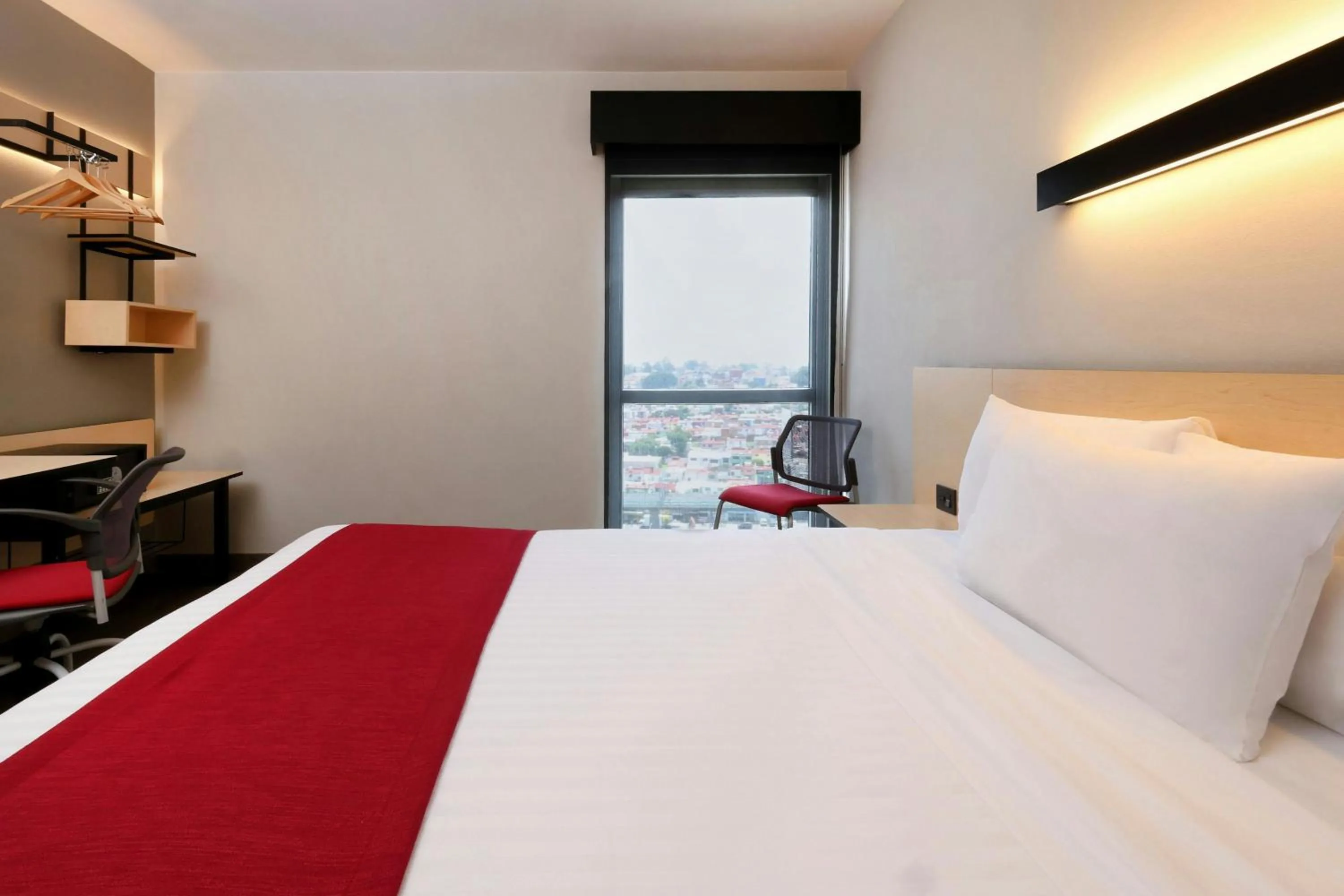 Bedroom, Bed in City Express Plus by Marriott Ciudad de México Mundo E