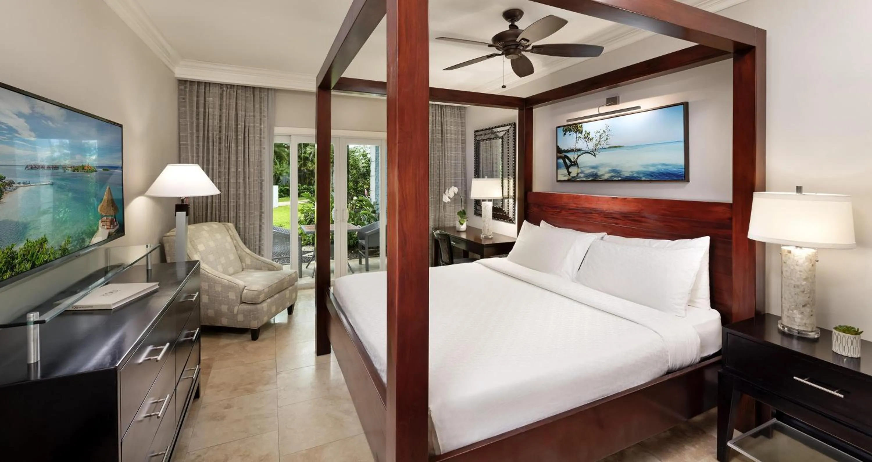 Photo of the whole room, Bed in Sandals Negril Beach All Inclusive Resort and Spa - Couples Only