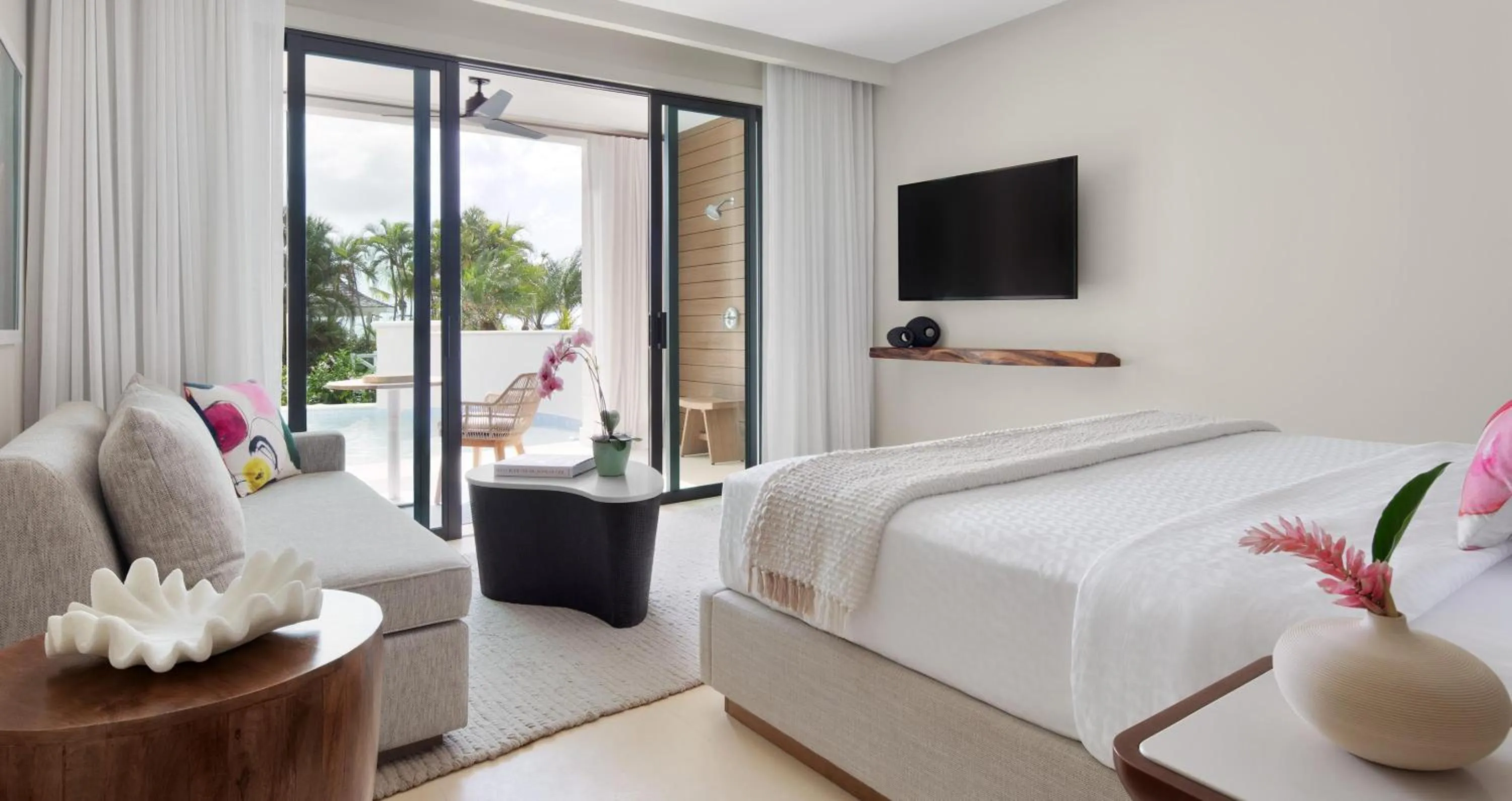 Photo of the whole room, Bed in Sandals Negril Beach All Inclusive Resort and Spa - Couples Only