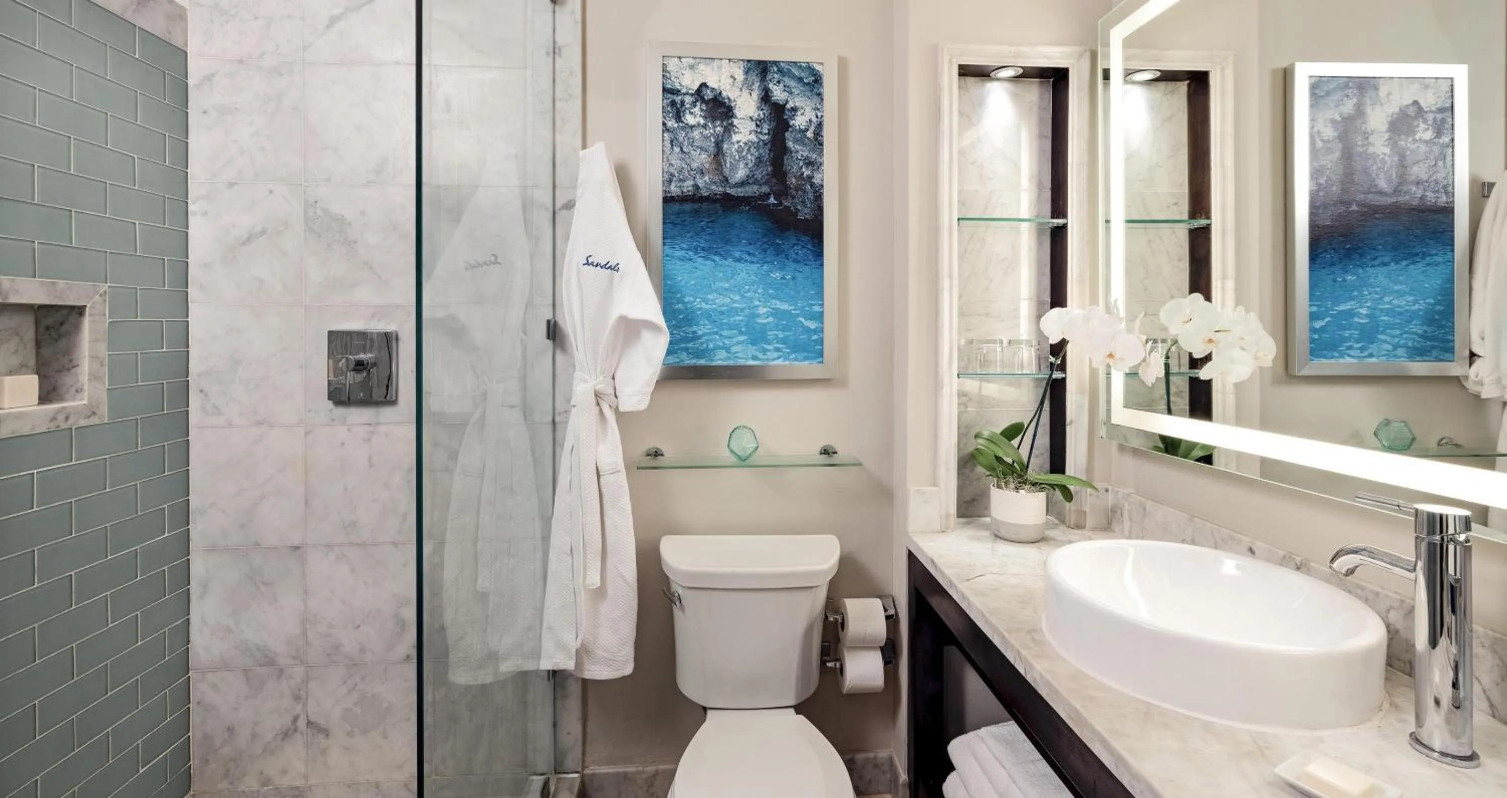 Bathroom in Sandals Negril Beach All Inclusive Resort and Spa - Couples Only