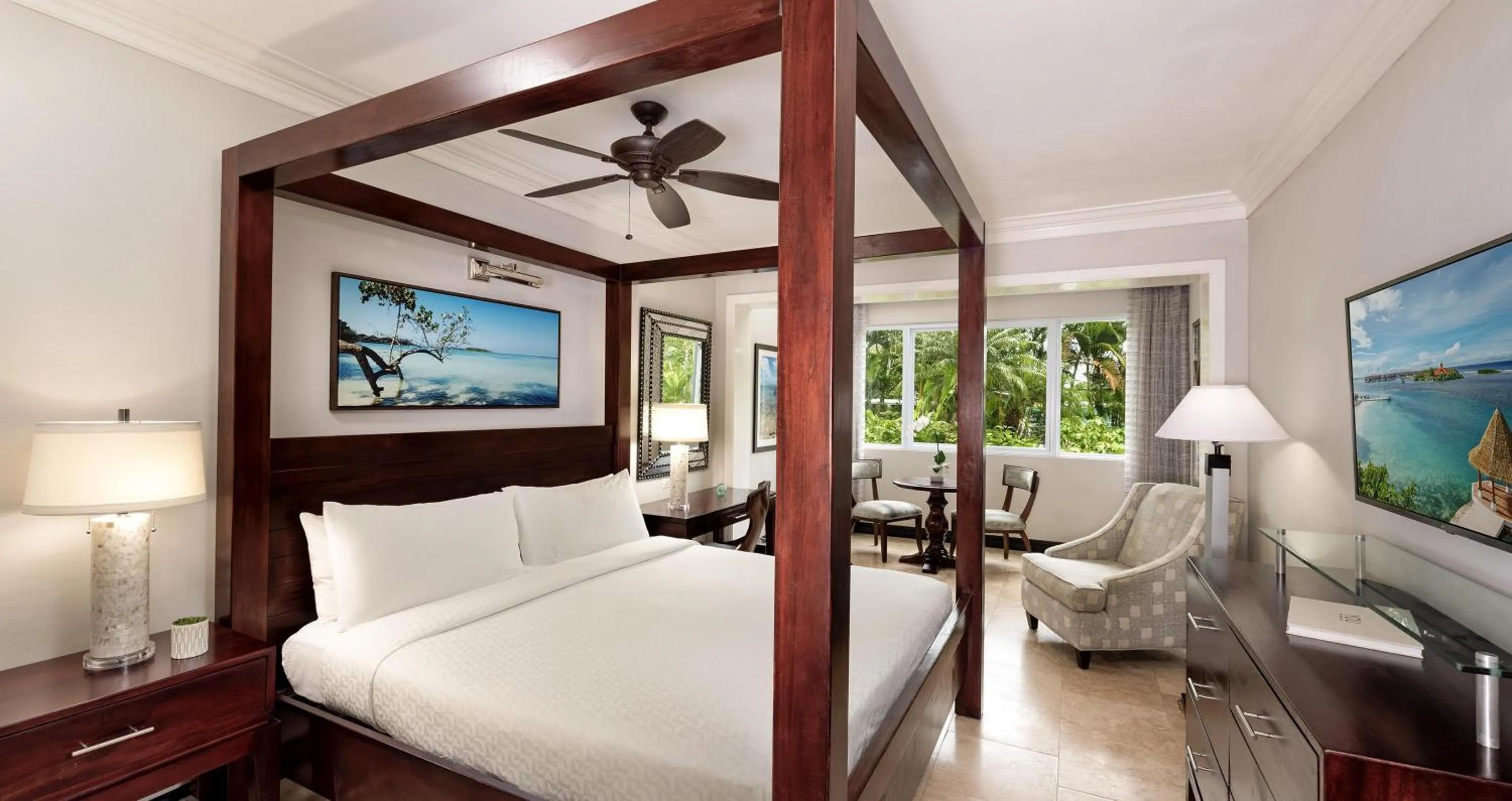 Photo of the whole room, Bed in Sandals Negril Beach All Inclusive Resort and Spa - Couples Only