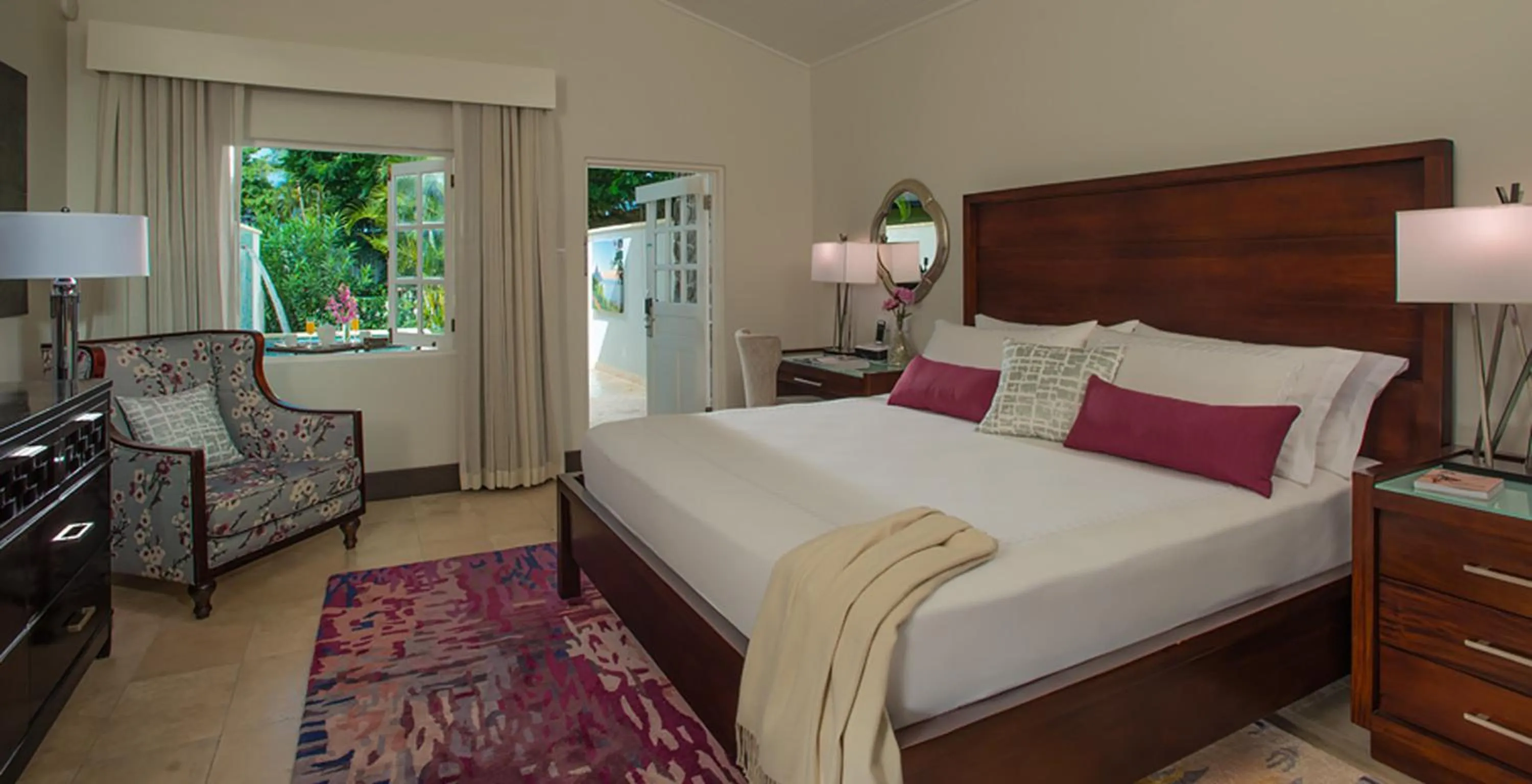 Honeymoon Butler Room with Private Pool Sanctuary in Sandals Halcyon Beach All Inclusive - Couples Only