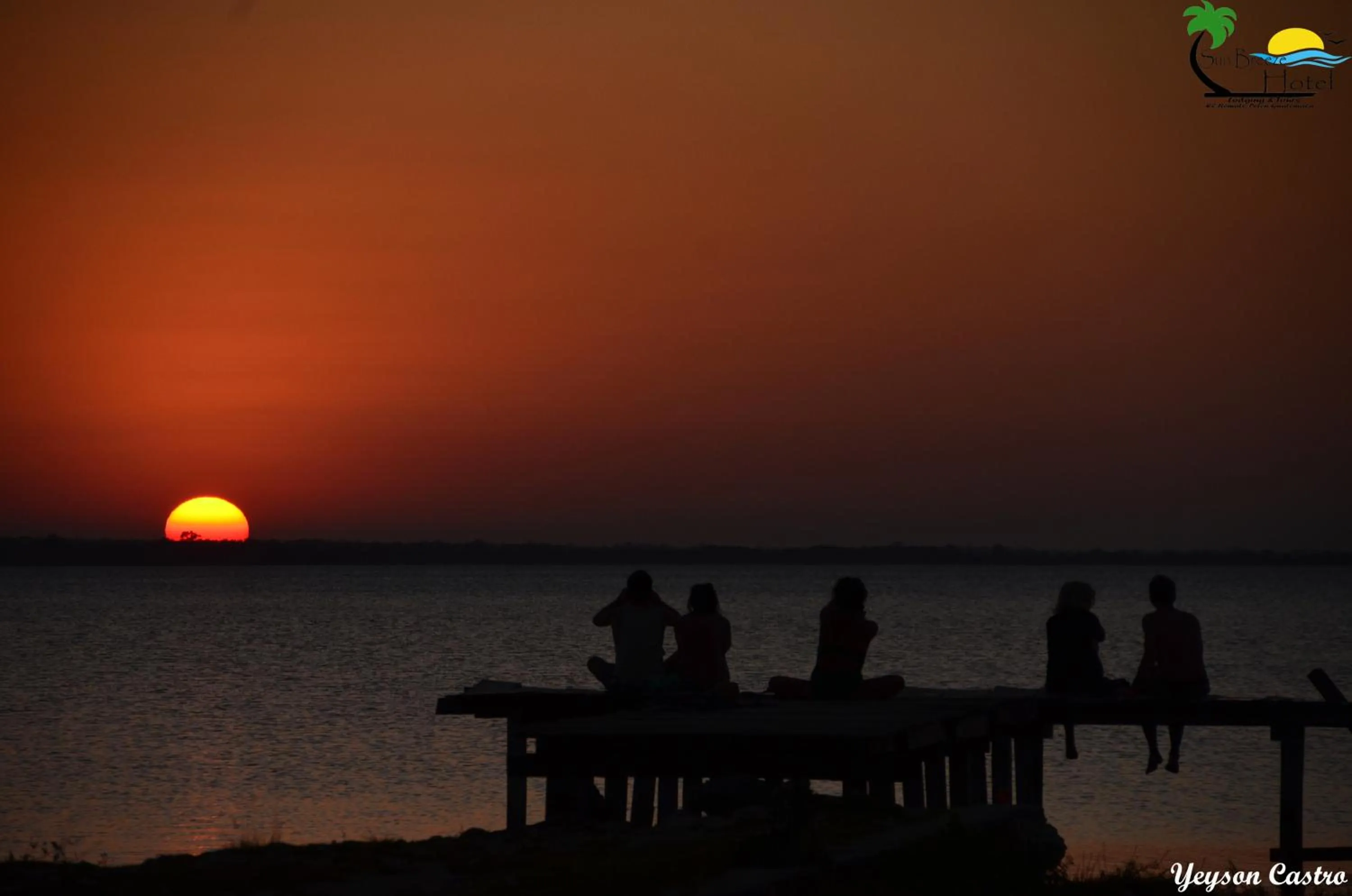 Sunset in Sun Breeze Hotel