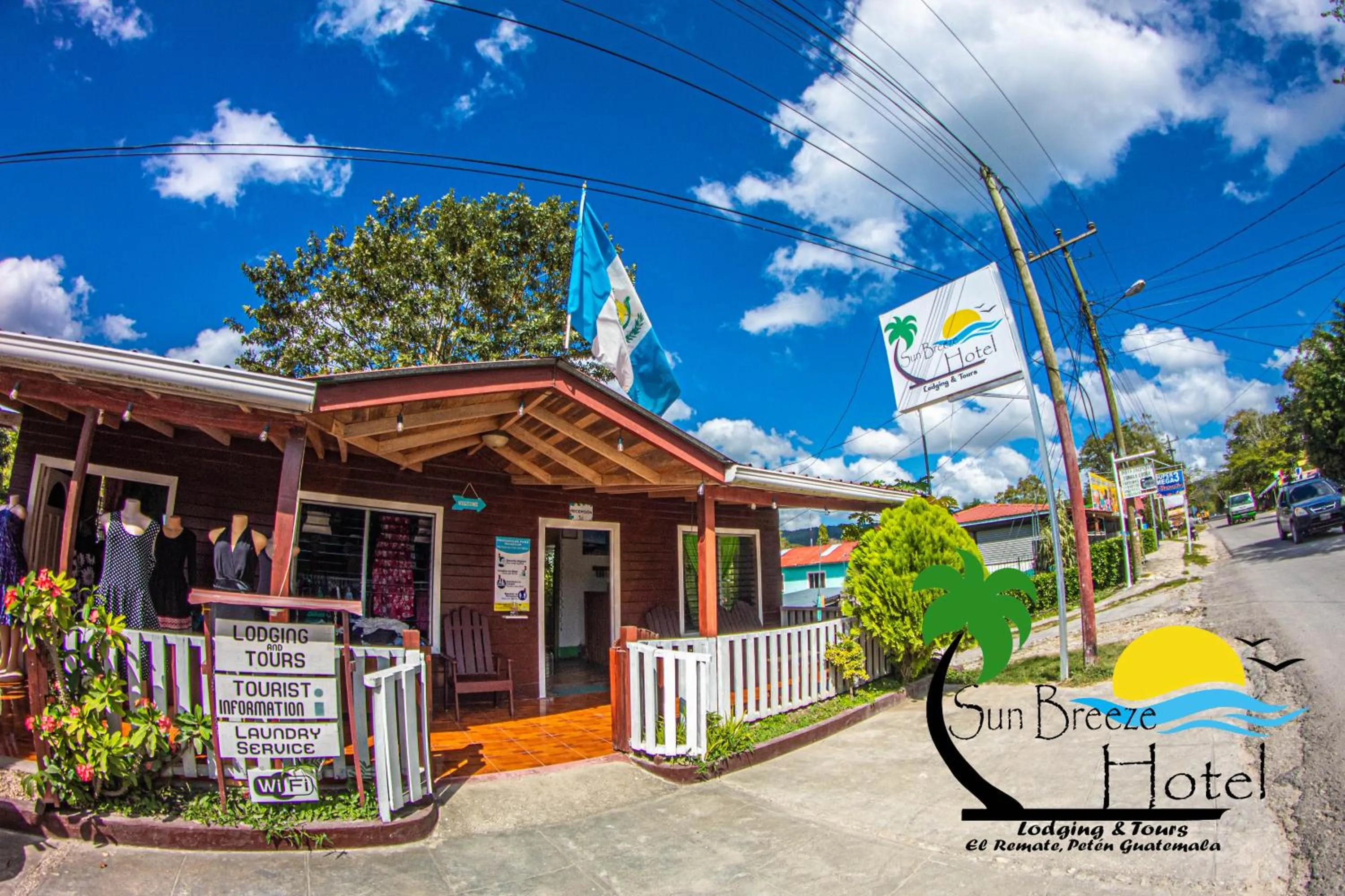 Facade/entrance in Sun Breeze Hotel