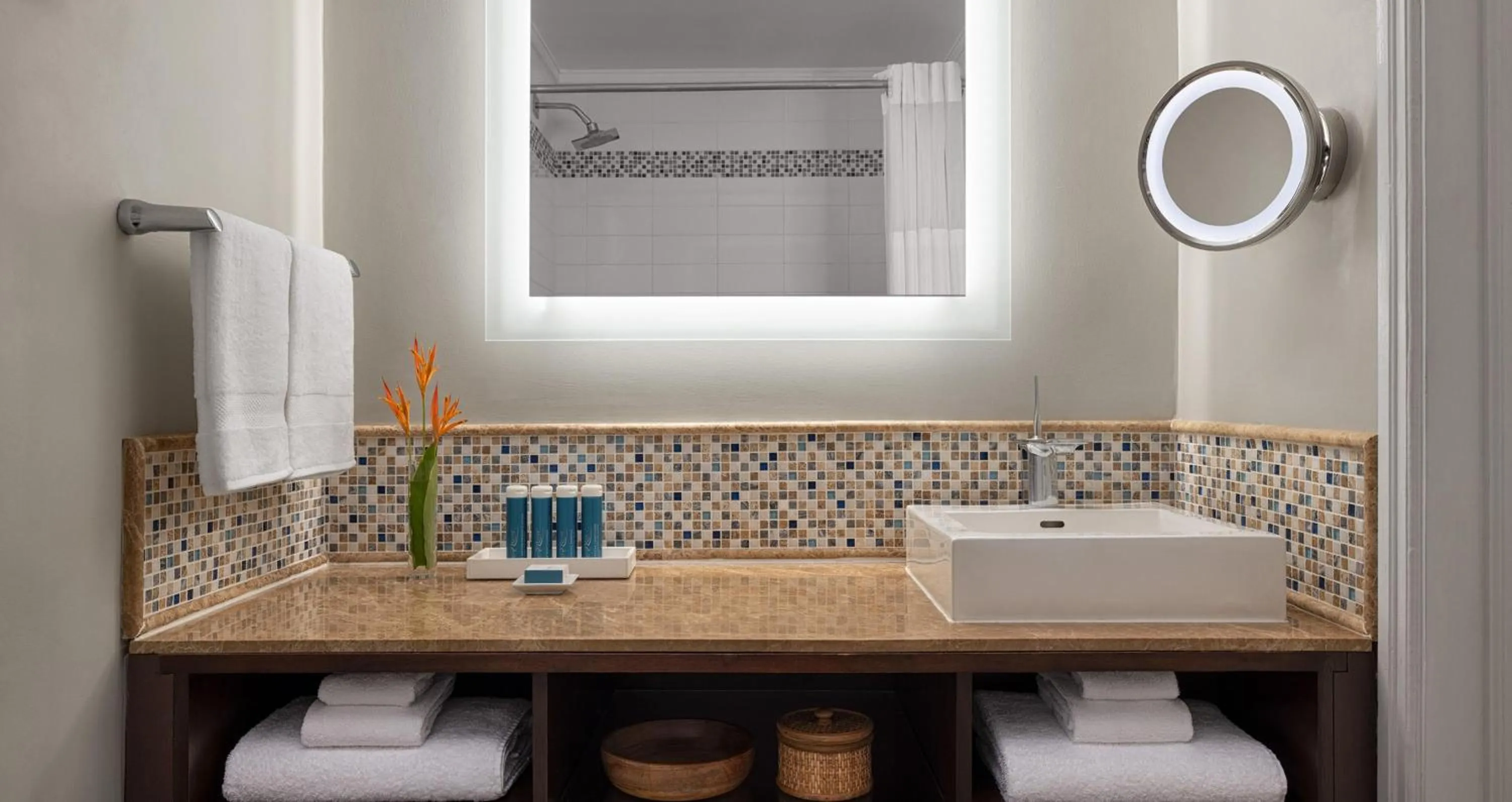 Bathroom in Sandals Regency La Toc All Inclusive Resort and Spa - Couples Only