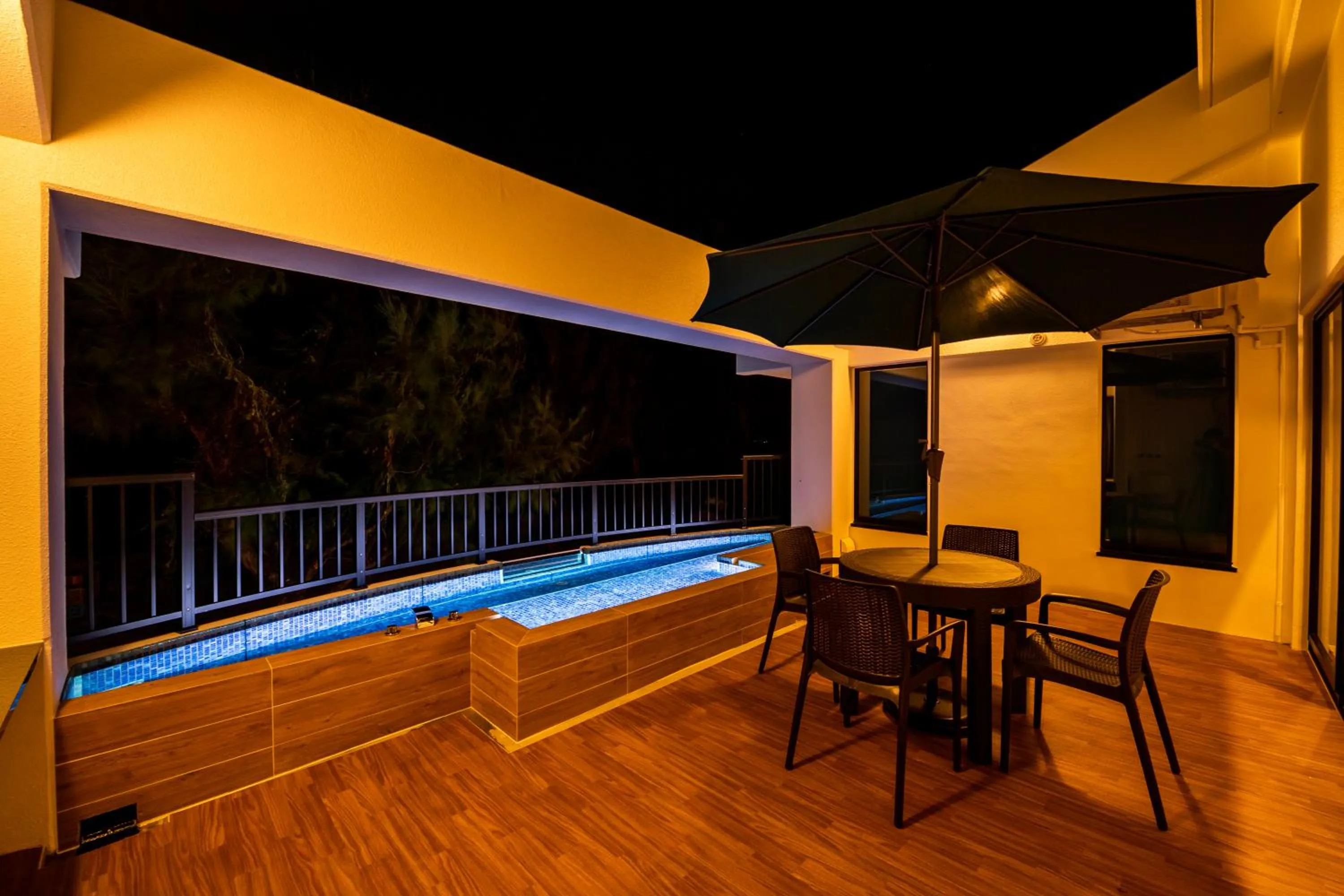 Balcony/Terrace in The Peridot Smart Hotel Tancha Ward