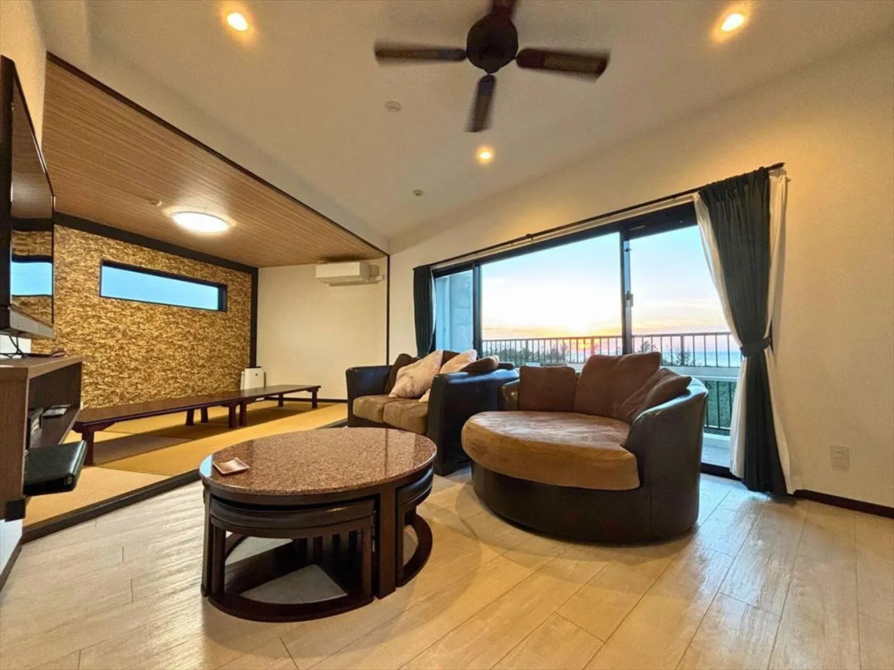 Living room in The Peridot Smart Hotel Tancha Ward