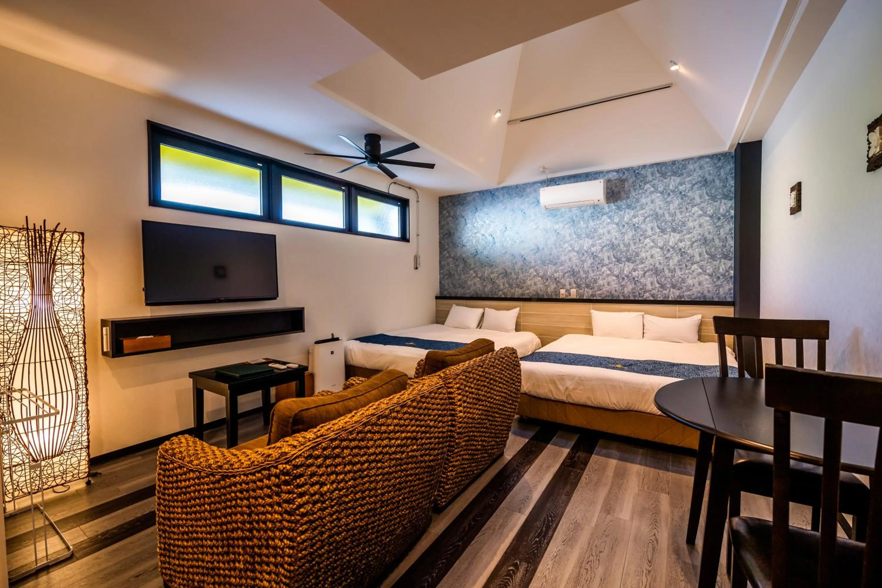 Living room, Bed in The Peridot Smart Hotel Tancha Ward