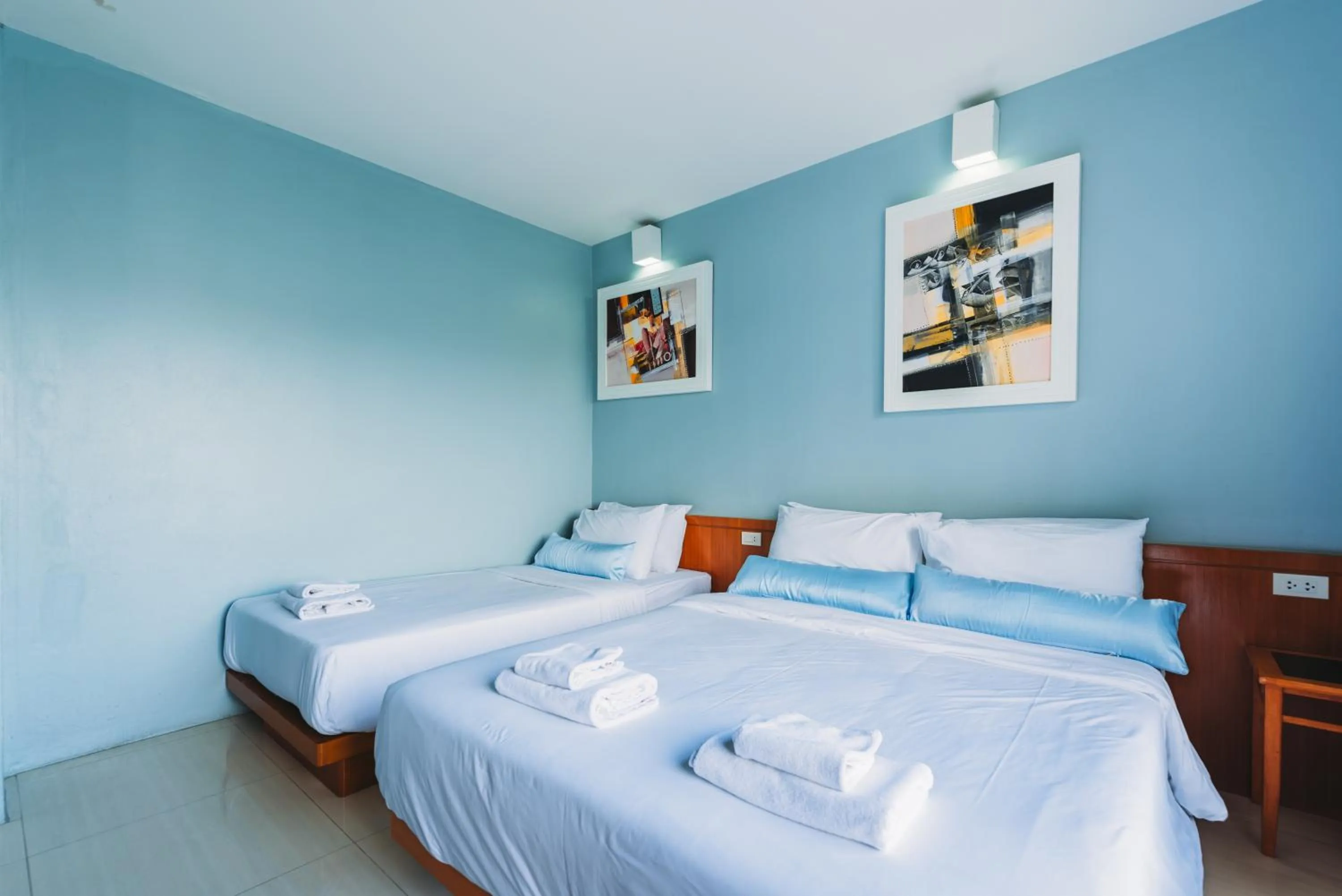 Bed in Villa Cha-Cha Khaosan Rambuttri