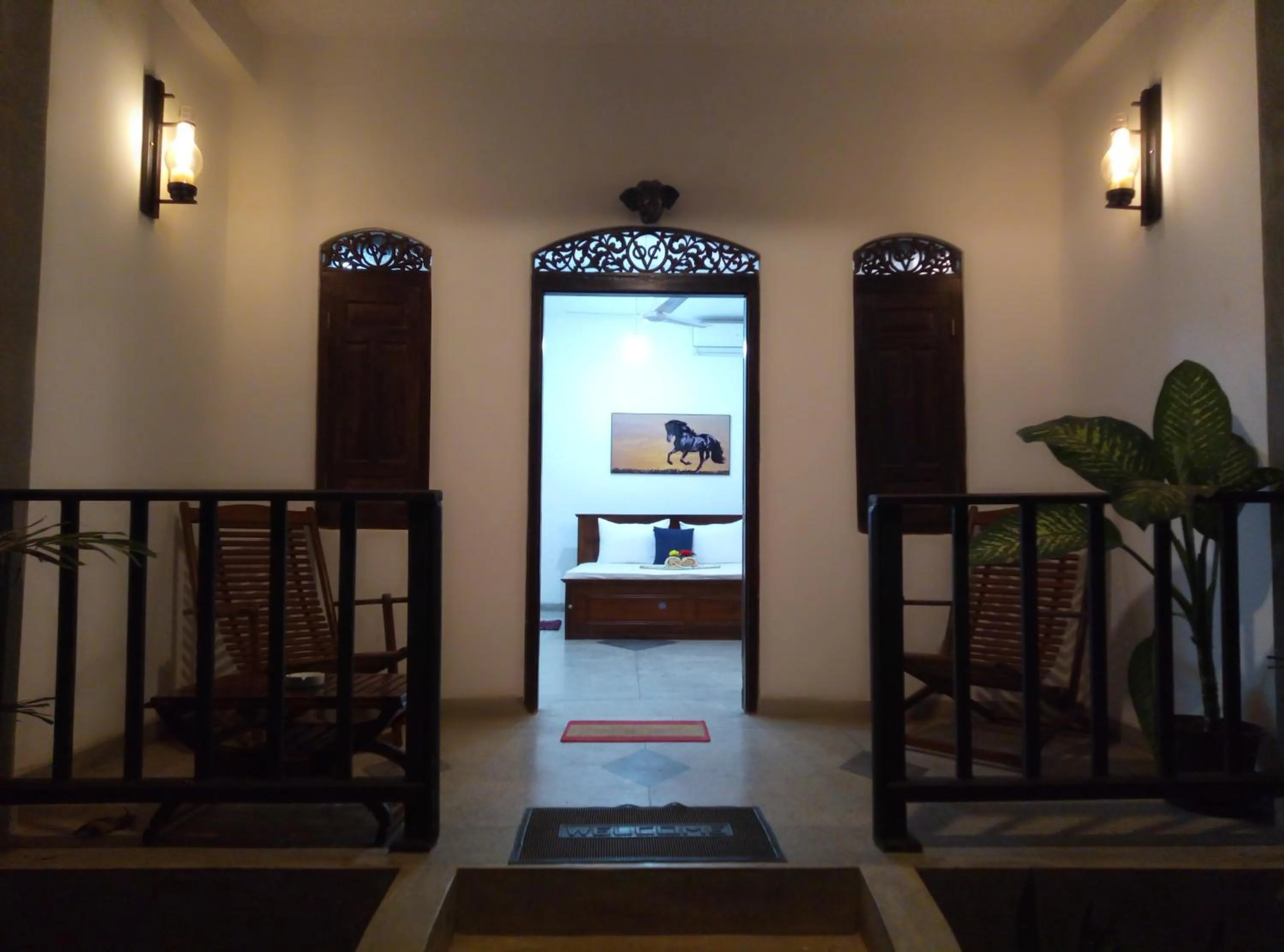 Balcony/Terrace in Ging View Villa