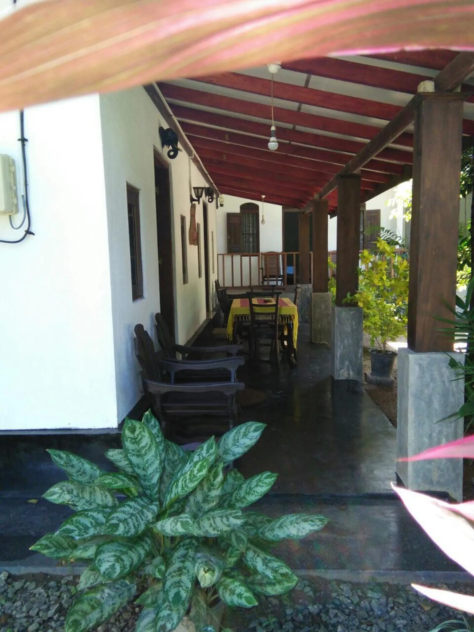 Facade/entrance in Ging View Villa